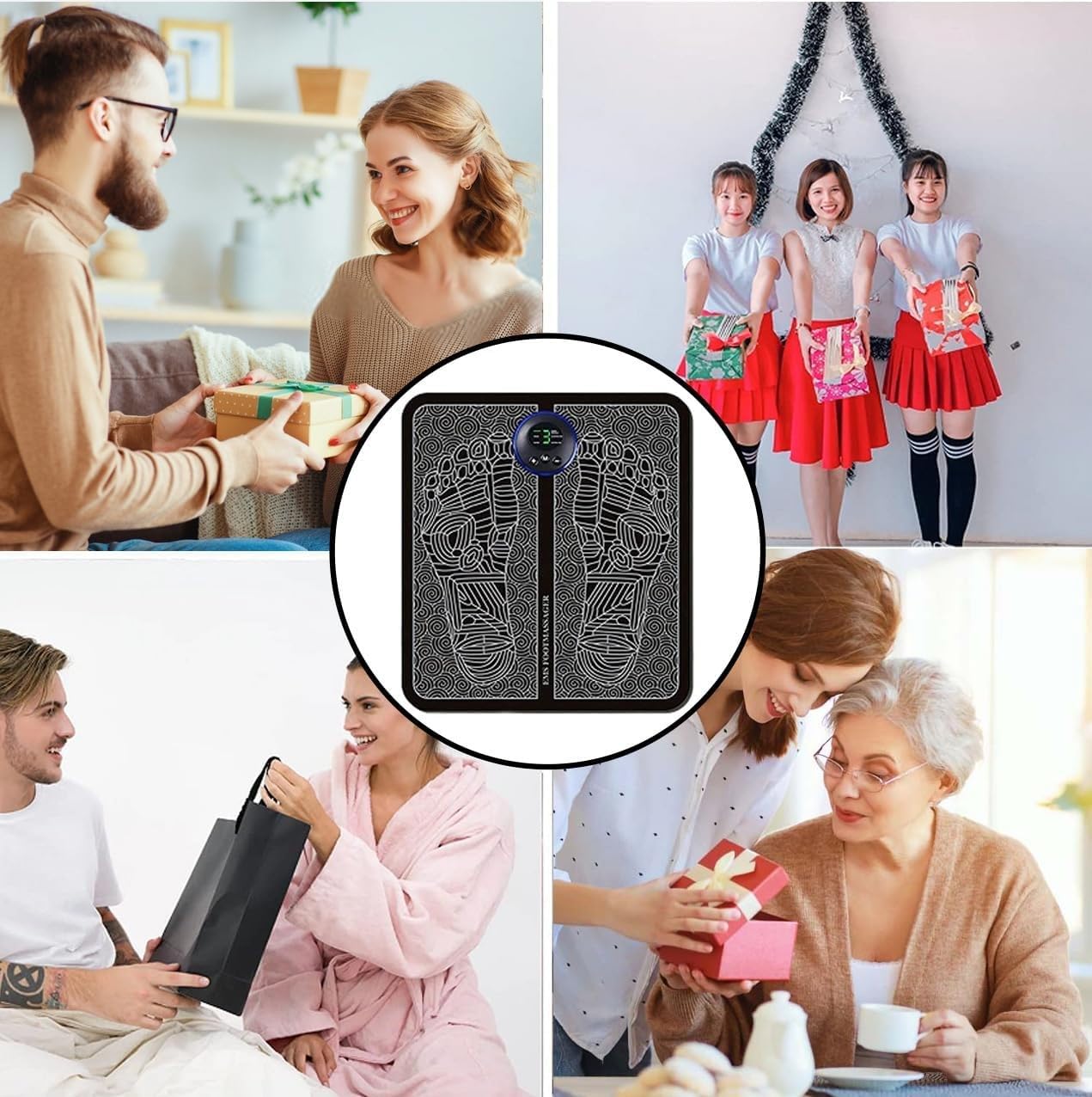 Masajeador de Pies OYINDIZ Eléctrico de Acupuntura