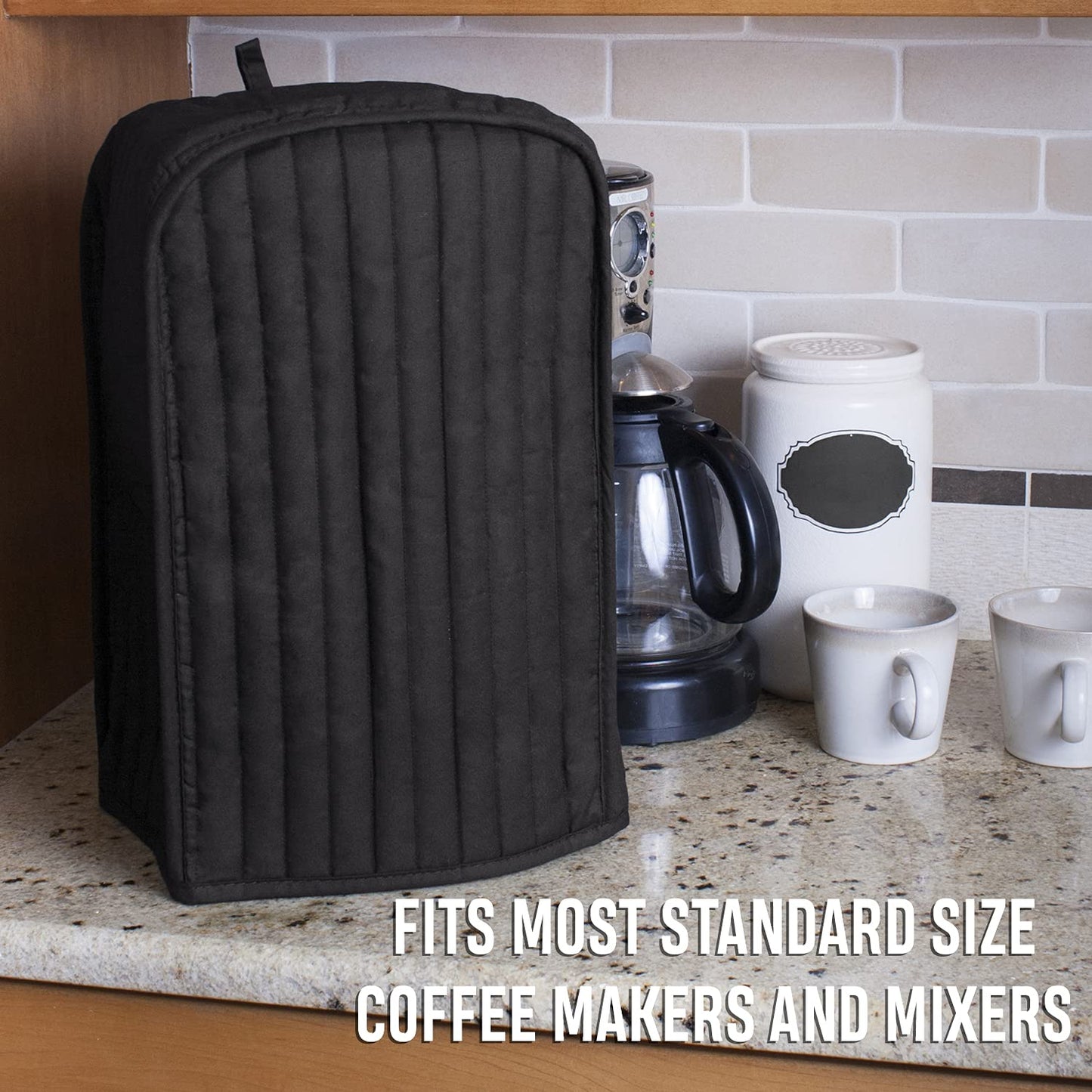Protector Acolchado Ritz Negro para Licuadora, Batidora o Máquina de Café