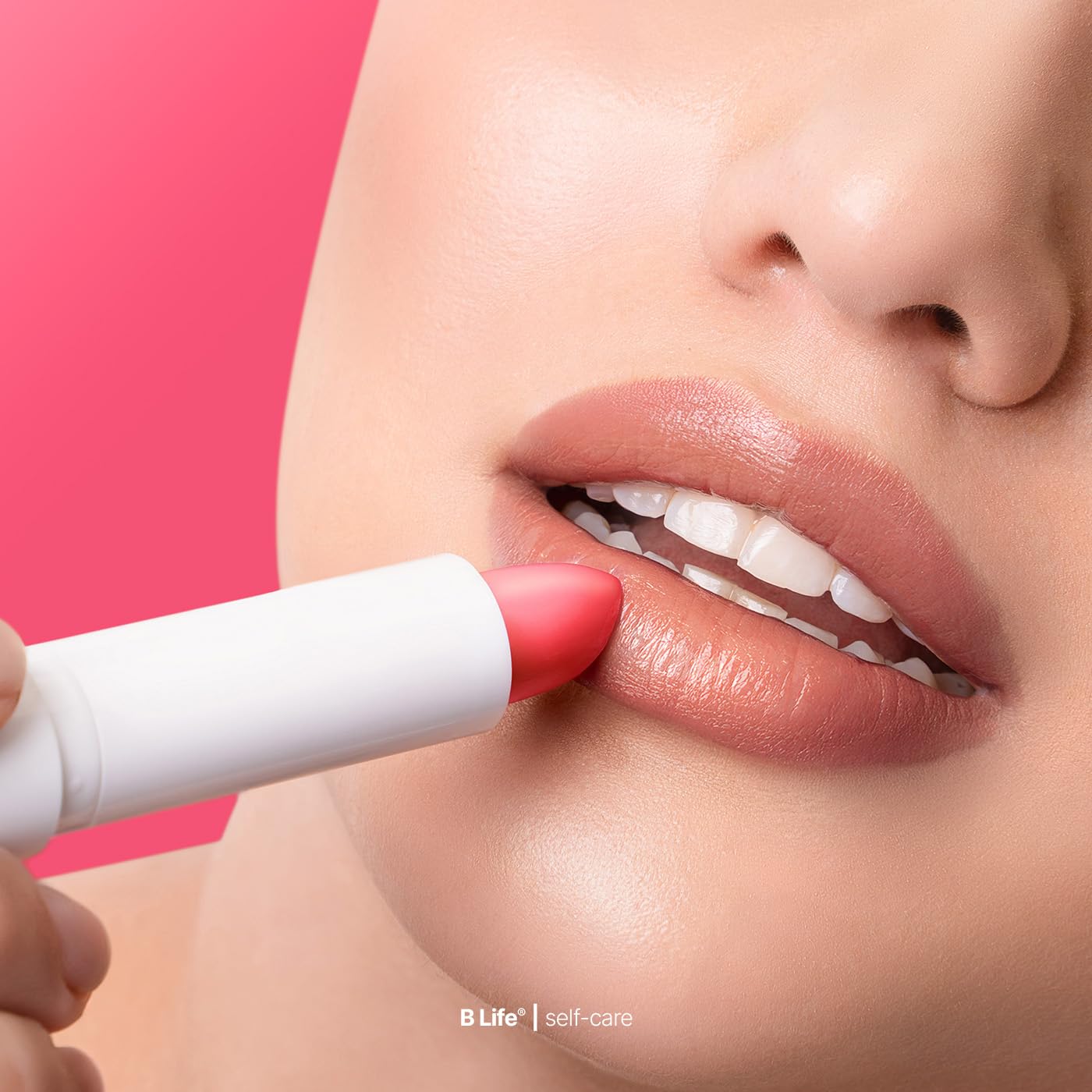 B Life | Kit De 6 Bálsamos Labiales En Barra | Aroma a Menta, Cítricos, Vainilla, Chicle, Cereza y Café | Con Vitamina E | Natural Lip Balm.