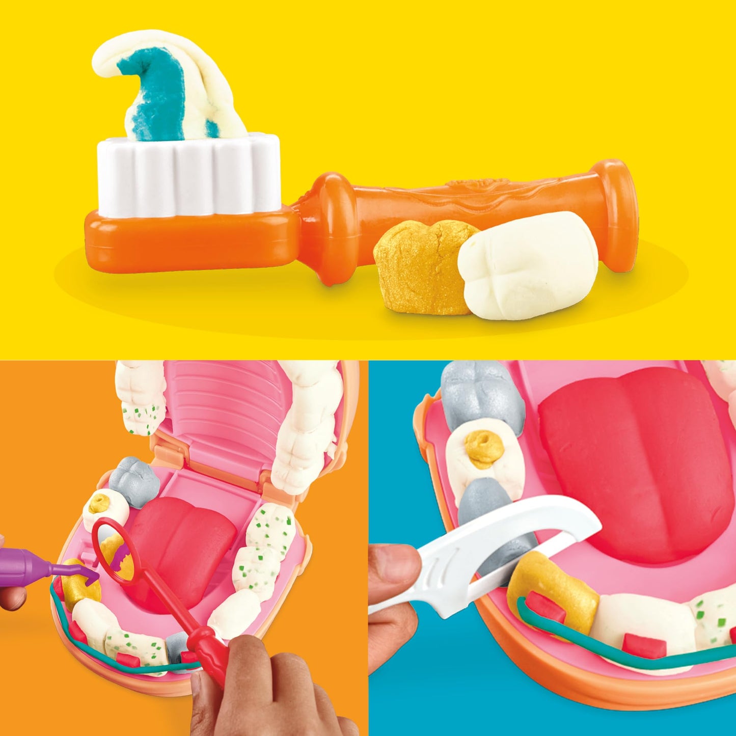 Kit de Manualidades Play Doh El Dentista Bromista para Niños y Niñas