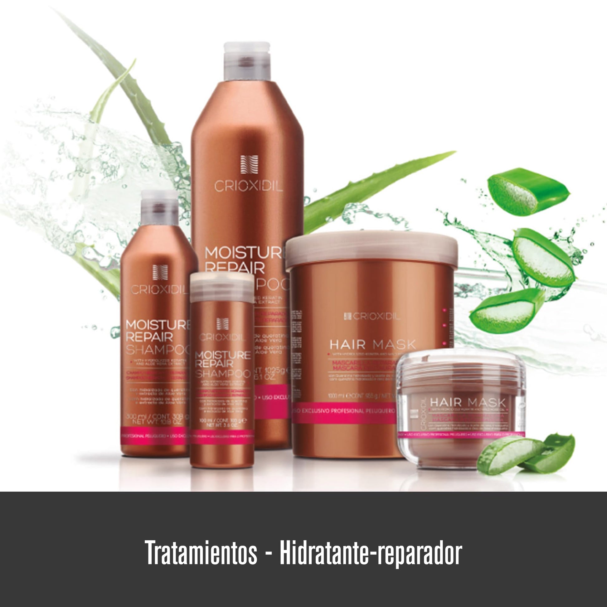 Crioxidil Cabello Tratamiento Capilar Condicionador Profundo 200 ml Todo Tipo de Cabello Repara y Nutre Cabello Dañado