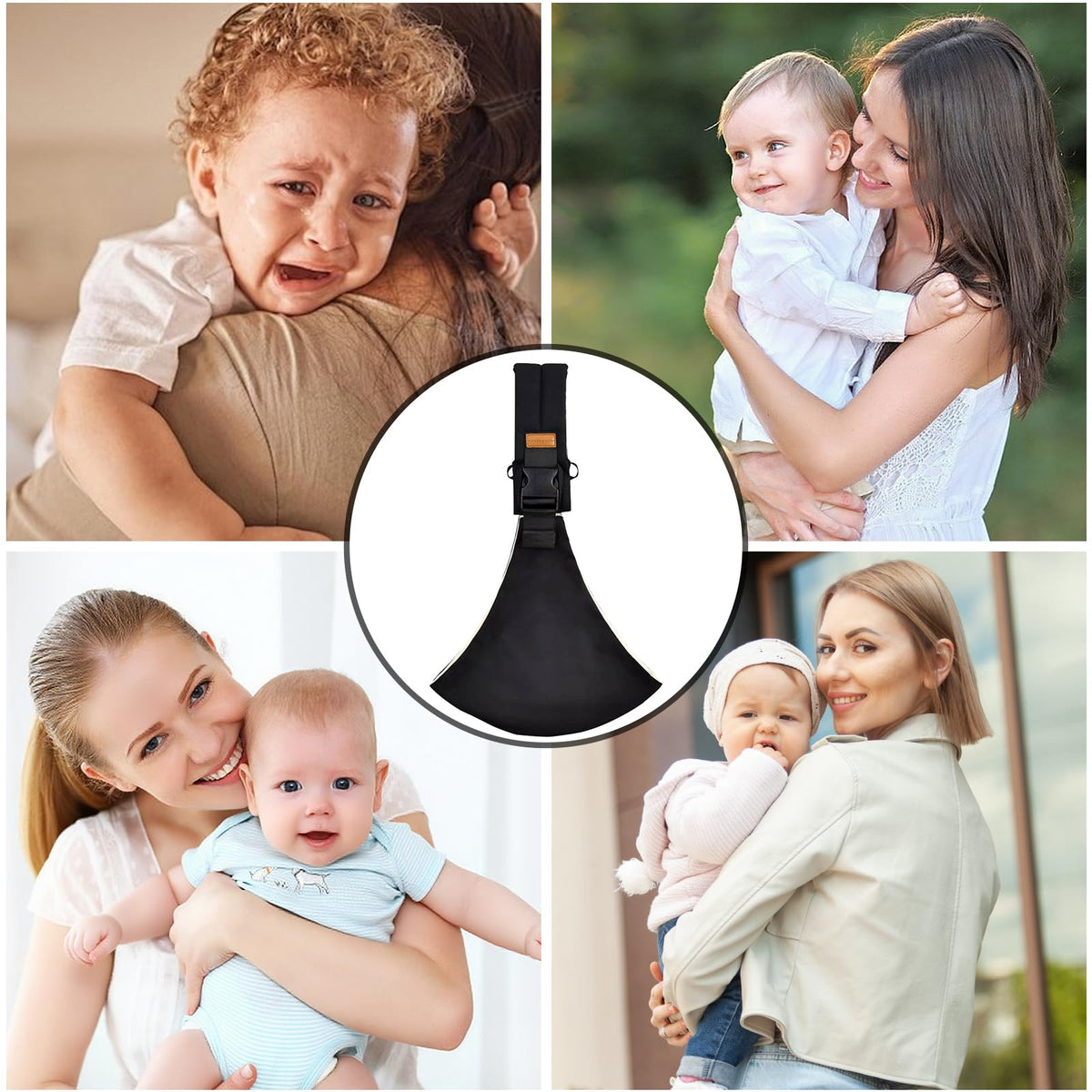 CAVIGLTE Cangurera para Bebe, Ajustable para Canguro para Bebé, Mochila Ergonomica Bebe para Senderismo Infantil