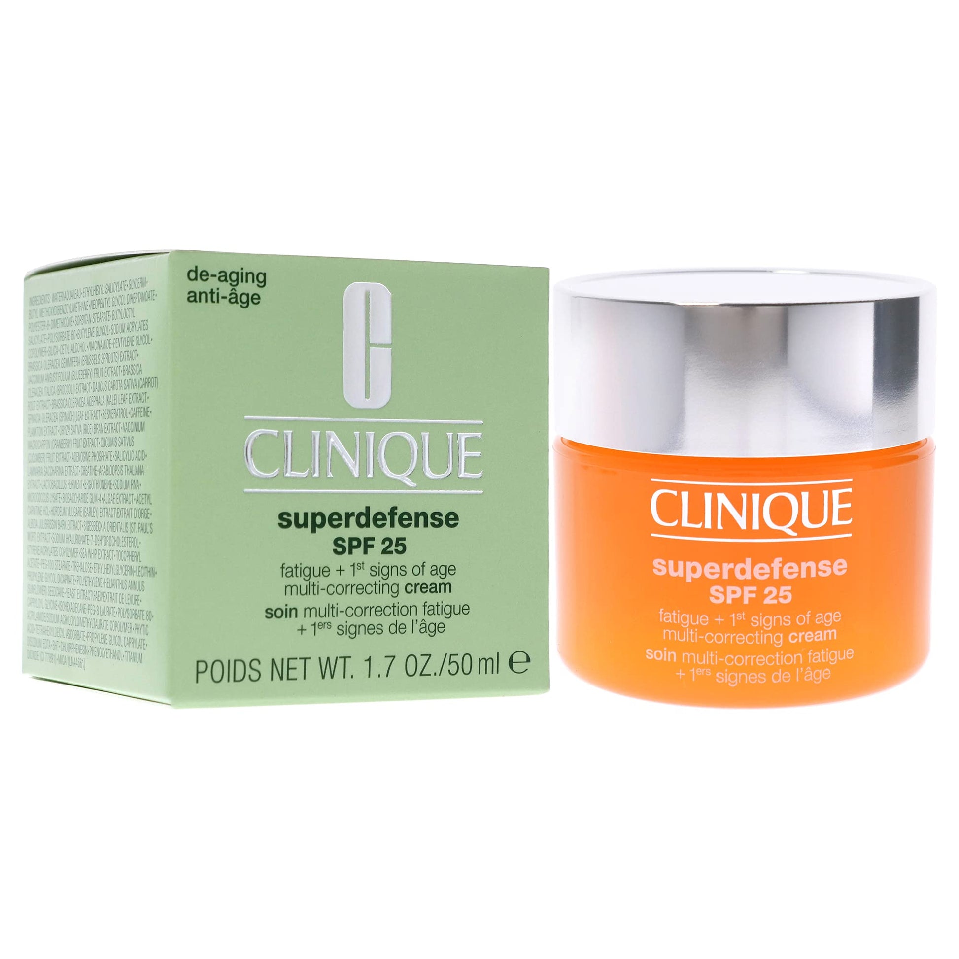 Clinique Superdefense FPS 25 tipo de piel 3&4 crema para el rostro, 50 ml