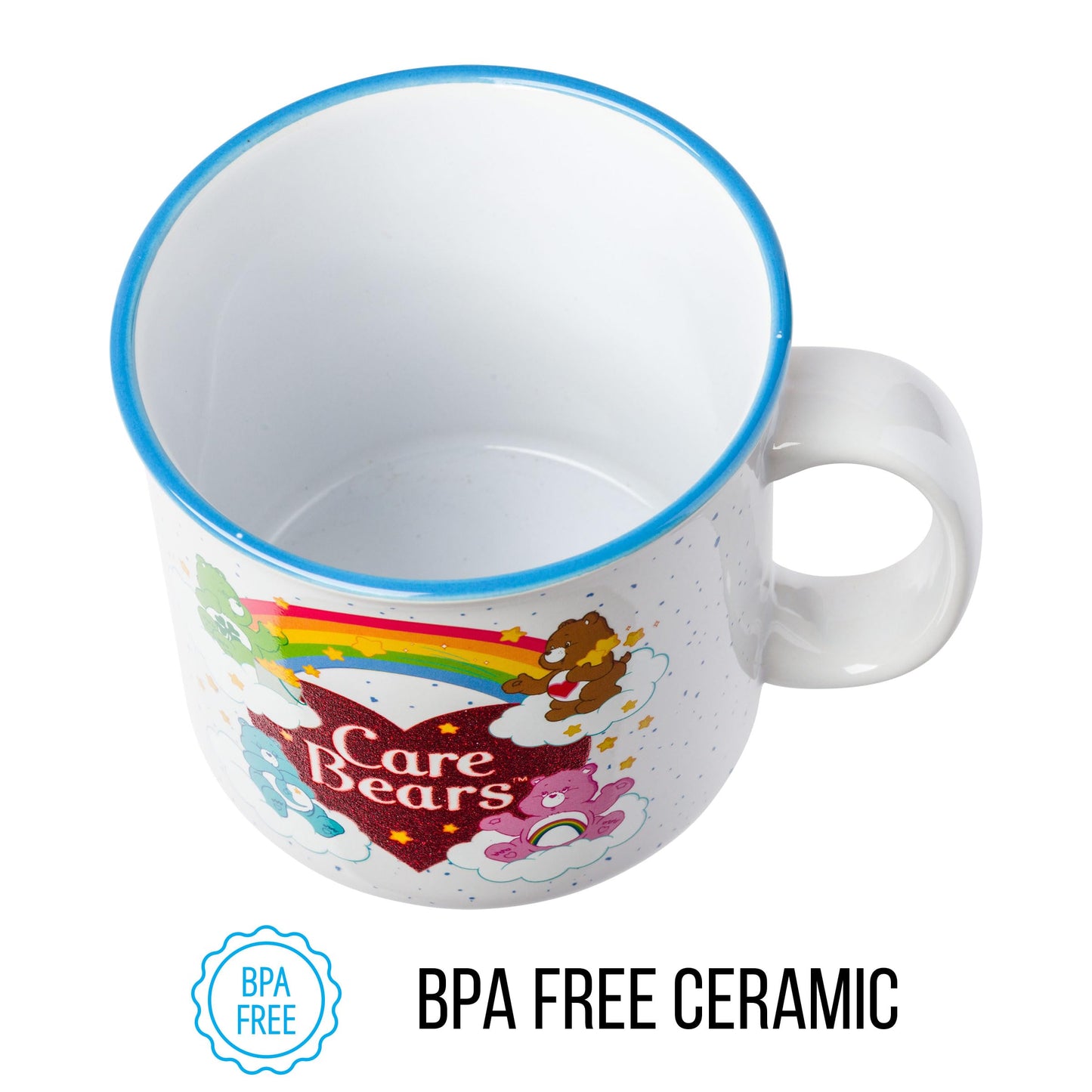 Taza de Cerámica Silver Buffalo Oso de la Suerte en Verde