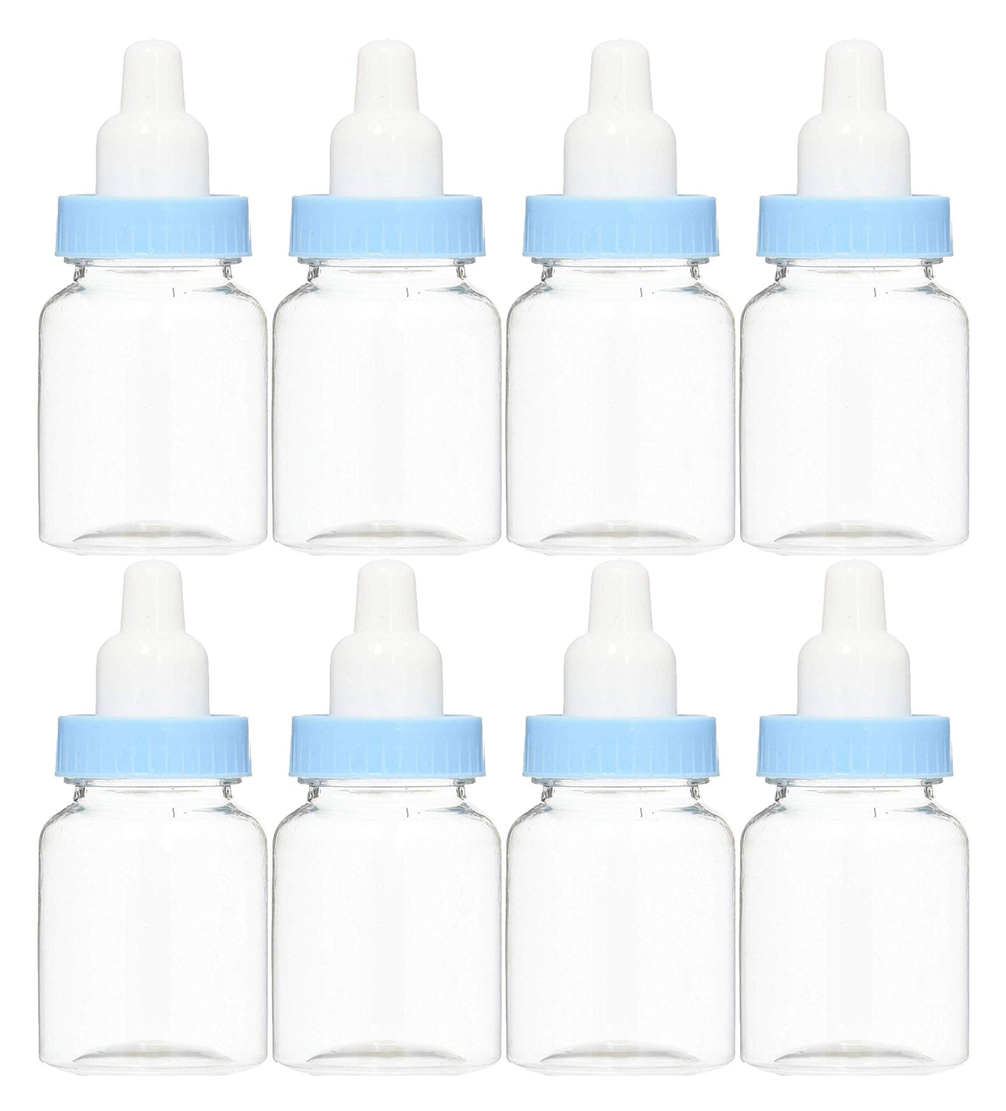 Baby Shower Favor – 36 unidades azul Mini botella de leche para bebé niño fiesta Favor bolsa de regalo cajas de regalo 1.5 pulgadas x 3.5 pulgadas
