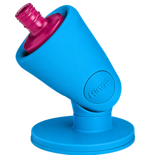 tweexy - Soporte para botella de esmalte de uñas sin inclinar, soporte para esmalte de uñas antiderrames, inclinado, succión de bloqueo de aire IntelliStick | pintura de uñas, herramientas de arte de