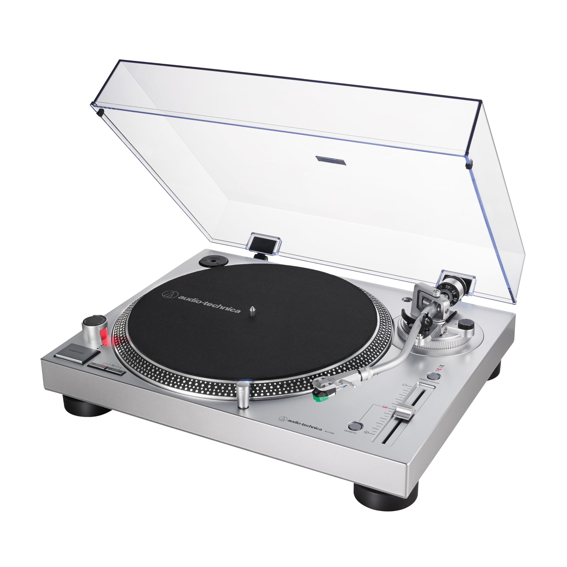 Audio-Technica AT-LP120XUSB-SV Tornamesa, Talla Unica, Silver