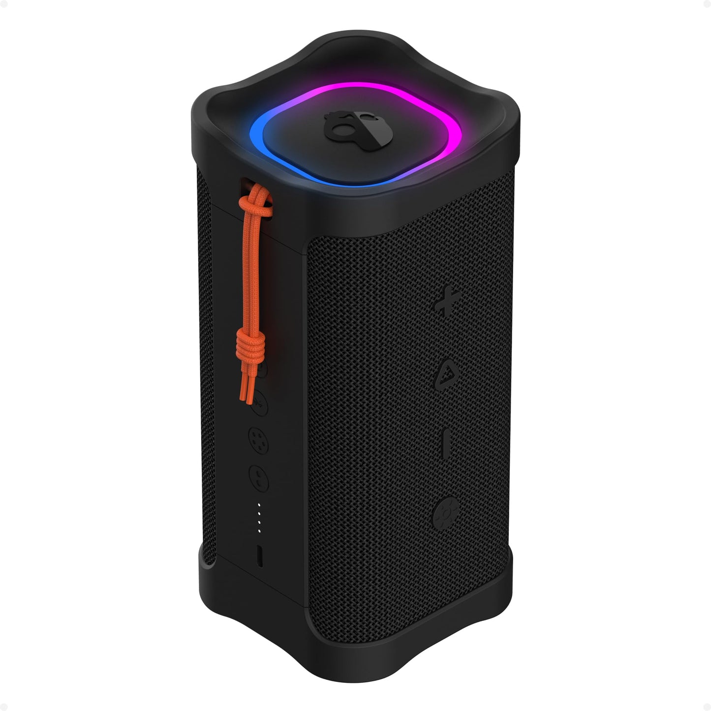 Lifeworks Altavoz Bluetooth inalámbrico Skullcandy Terrain XL 2, Resistente al Agua IPX7, batería de 18 Horas, multienlace, Luces LED, Ligero y portátil.
