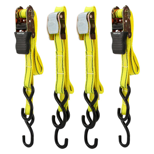 Juego de Sujetadores Tipo Matraca y Hebilla Surtek 151151 4 Piezas