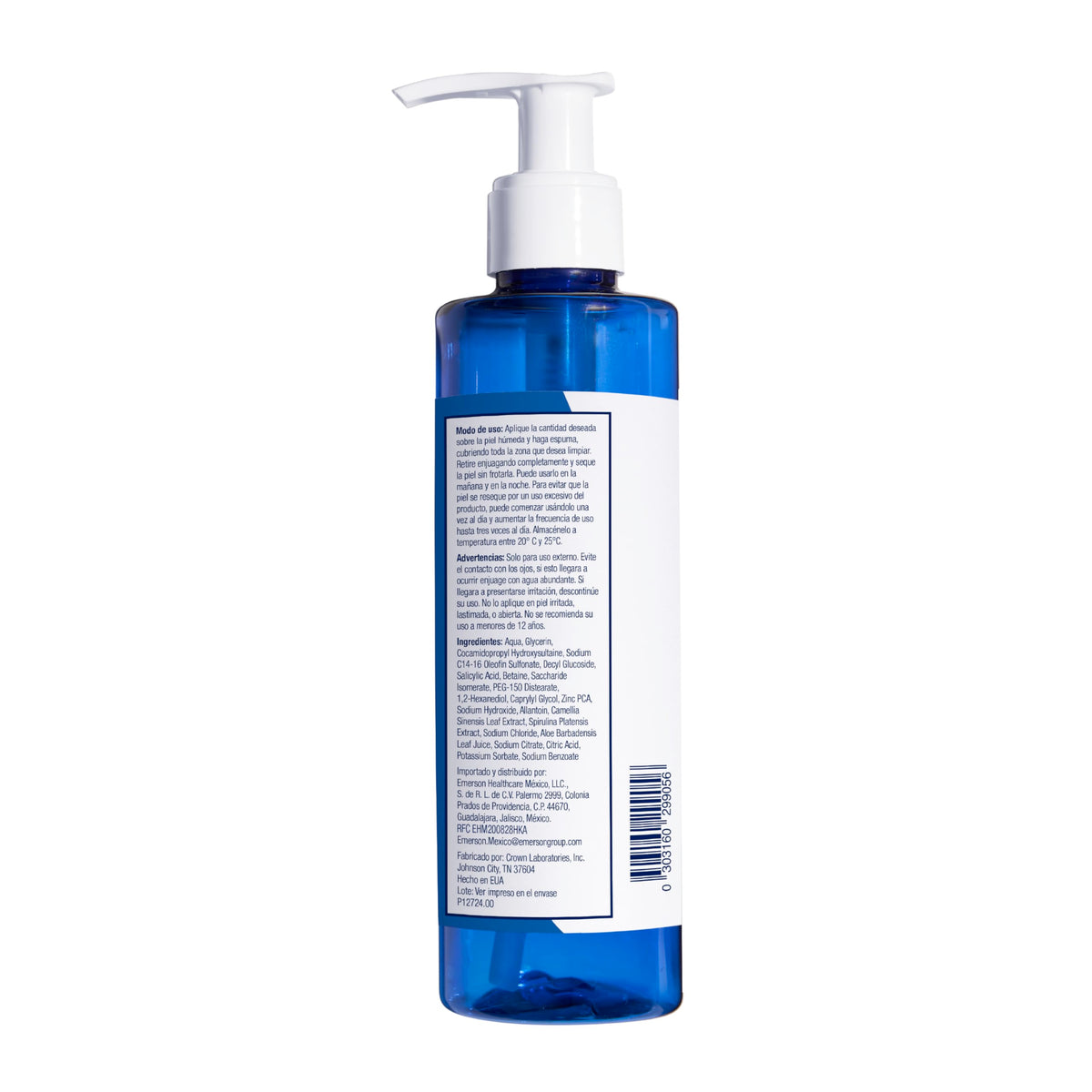 PanOxyl Gel de Limpieza con 2% Ácido Salicílico, 192 ml
