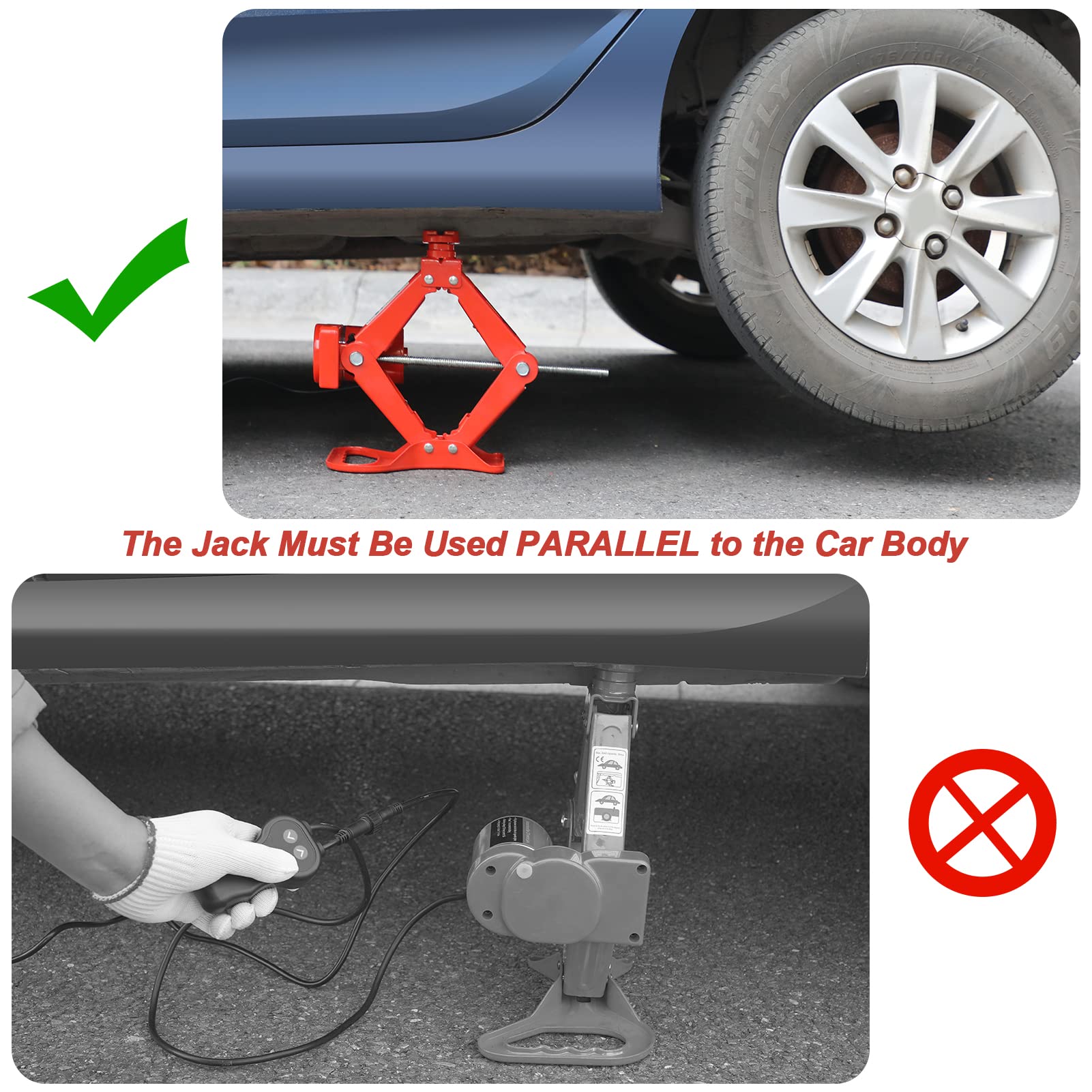 TYAYT - Gato eléctrico para coche