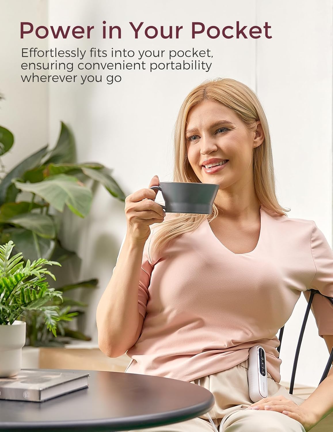 Momcozy Extractor de Leche Eléctrico Wearable Ultra Ligero | V2 Pro, Sacaleches Doble Manos Libres y Portátil con Brida Mejorada, Funcionamiento Silencioso y Diseño Antifugas
