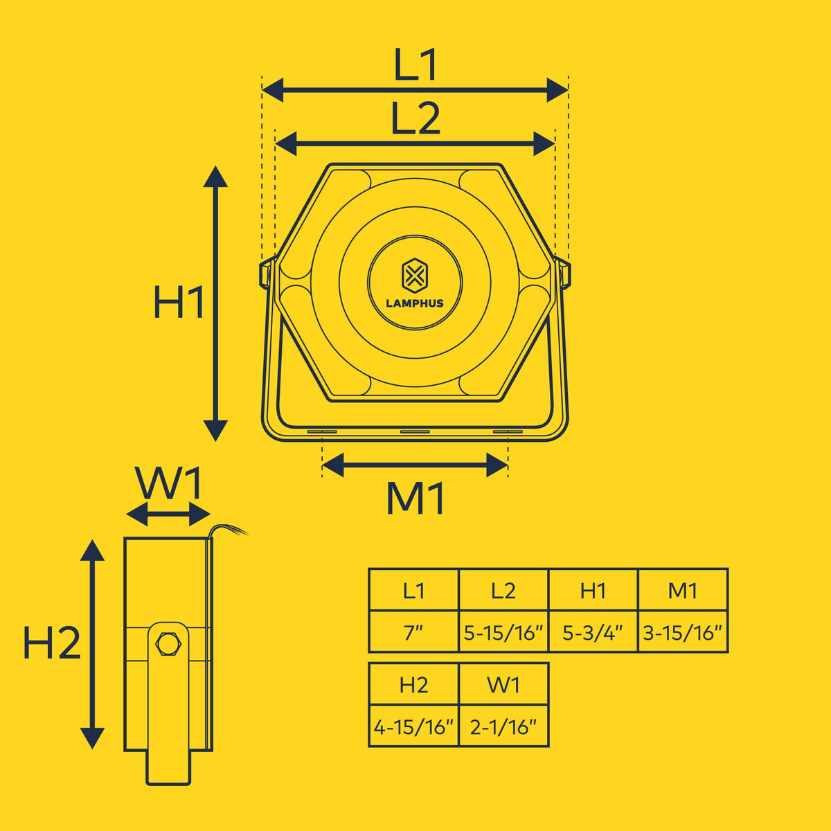 Altavoz Compacto de Aire LAMPHUS SoundAlert 100 W Universalmente Compatible e Impermeable para Vehículos de Emergencia