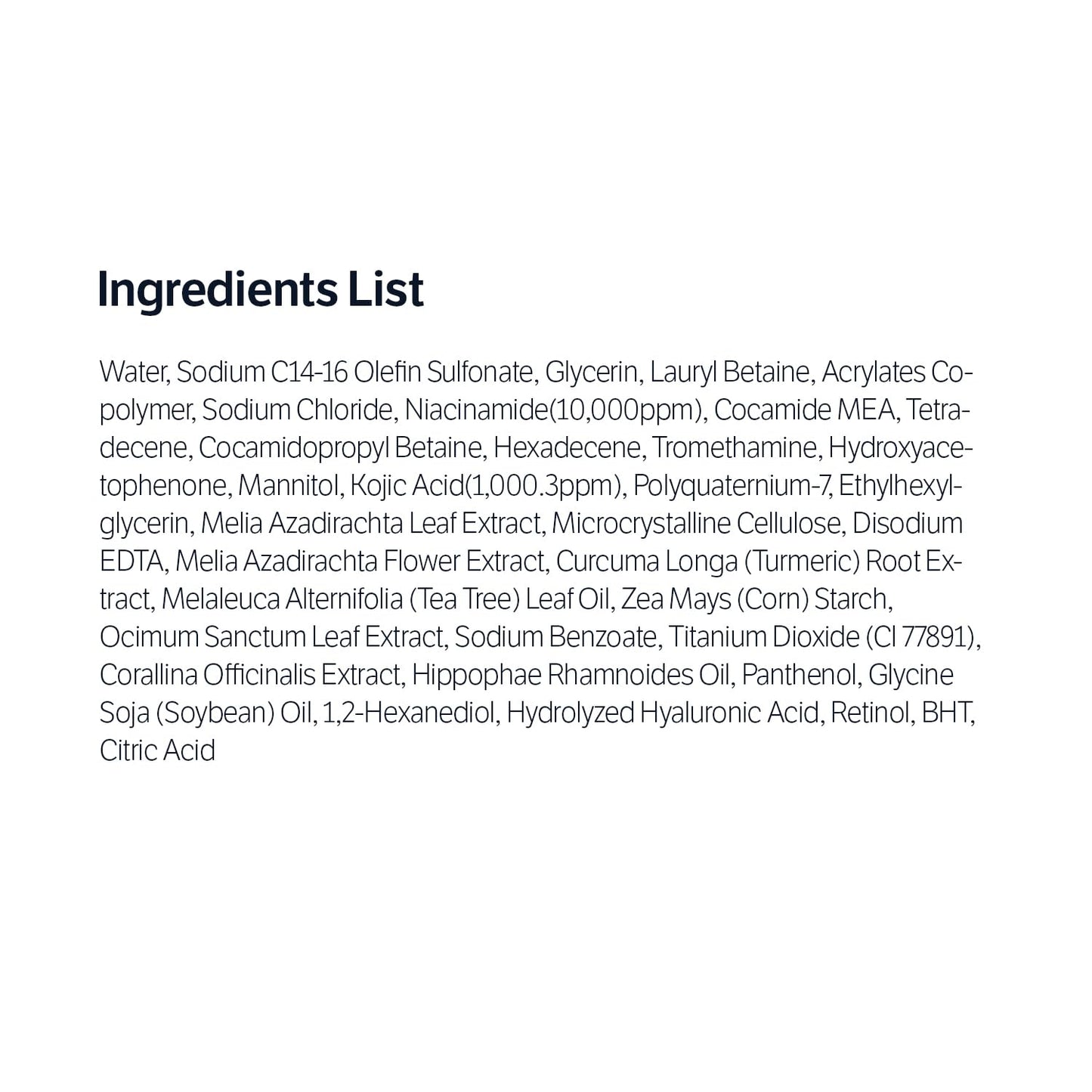 Limpiador en Gel Kojic Acid Niacinamide Radiance Soothing de Sungboon Ed itor de 120g