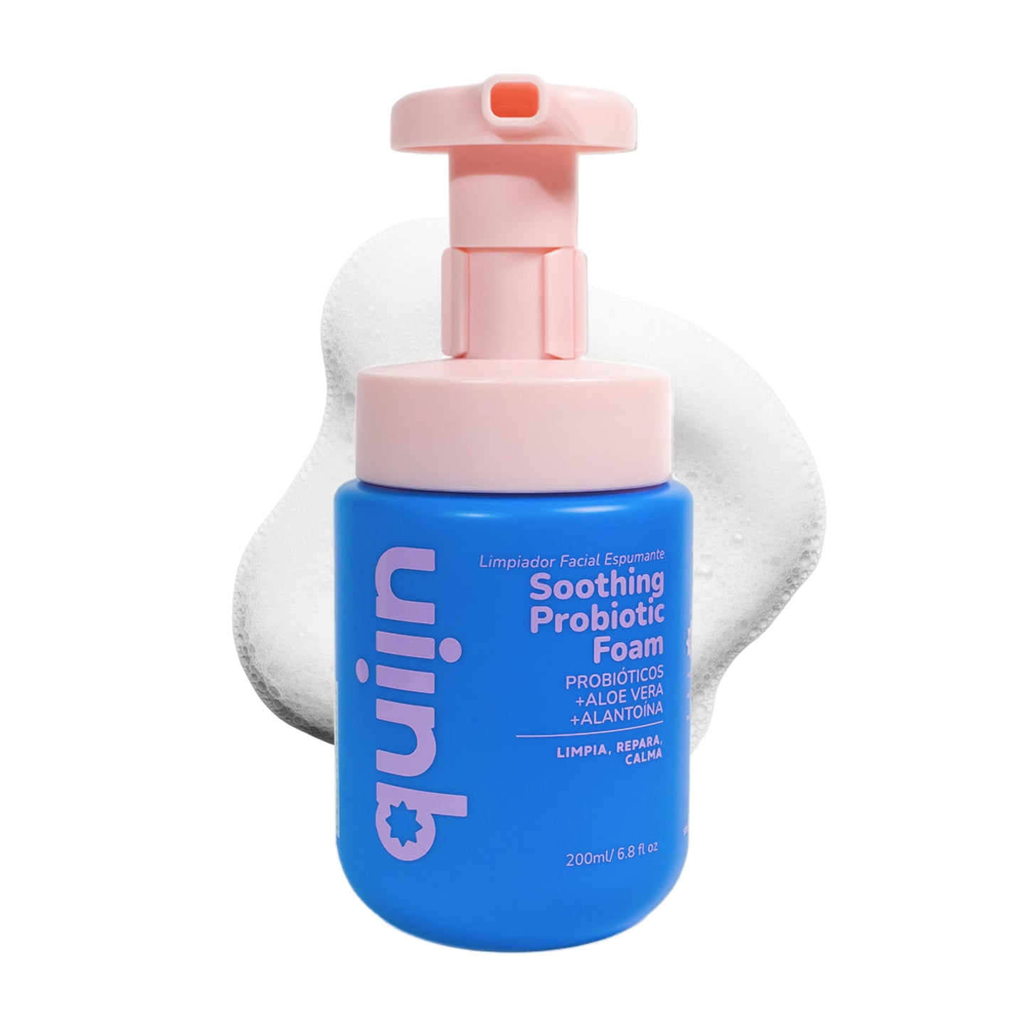 Quiin Smoothing Probiotic Foam Limpiador con Probióticos y Aloe 200 ml