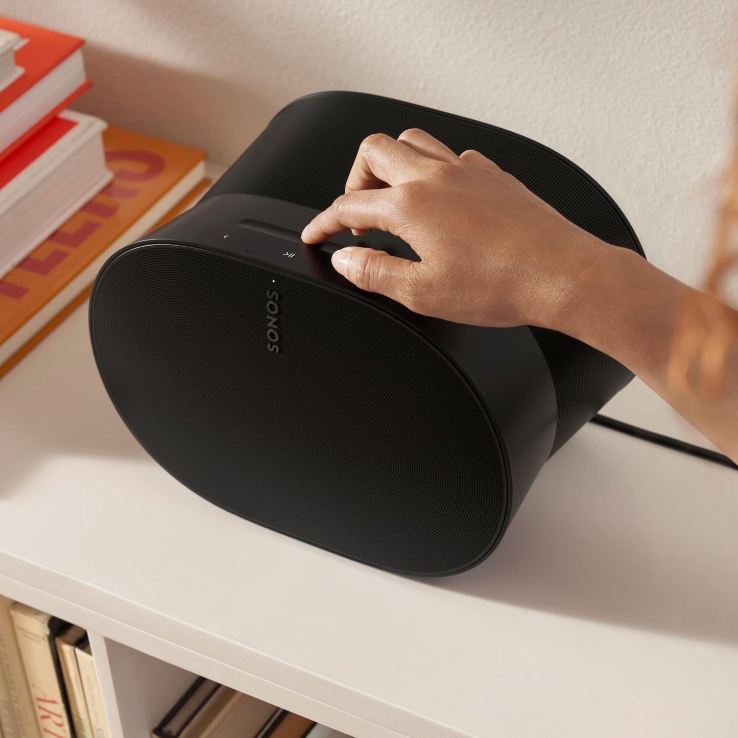 Sonos Era 300 Bocina Inalámbrica de Diseño Innovador para Audio Espacial Envolvente Wi-Fi y Bluetooth, Compatible con Dolby Atmos y Amazon Alexa - Negro