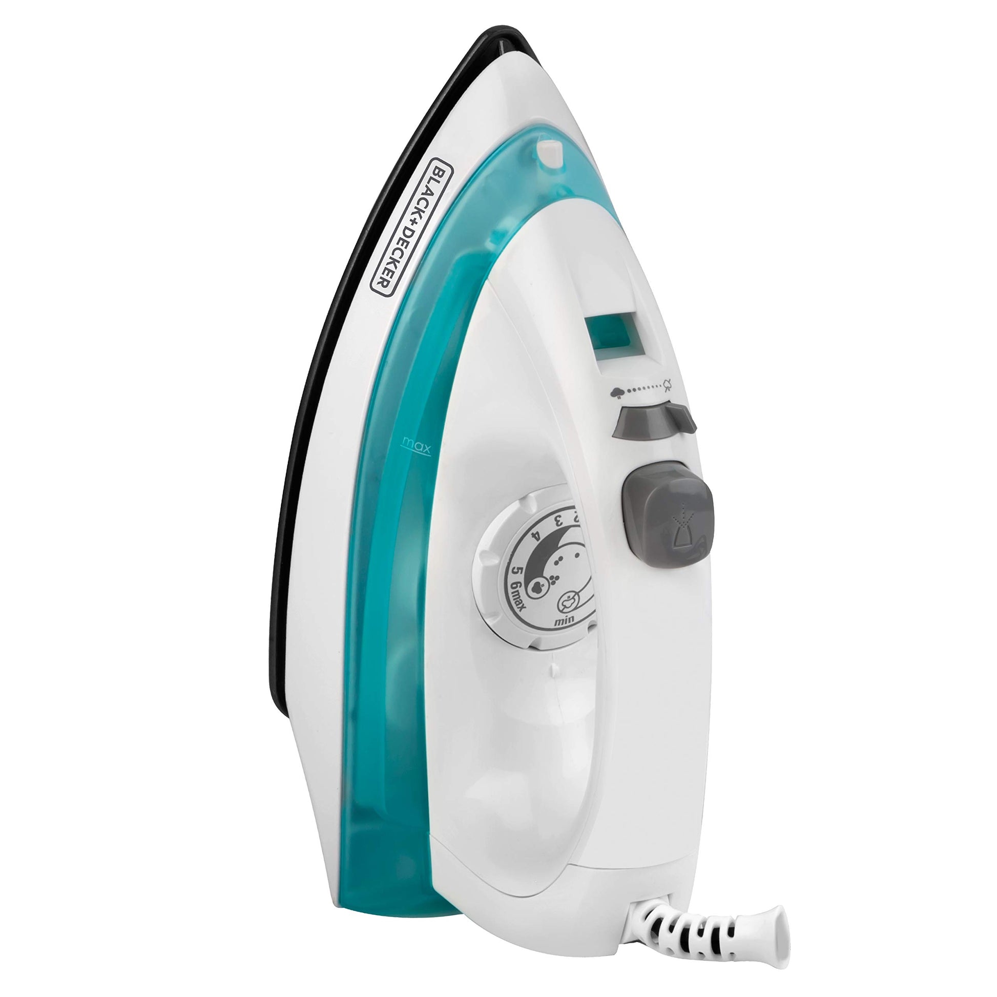Plancha de Vapor Black + Decker Negra con Suela Antiadherente y Rocío Fino