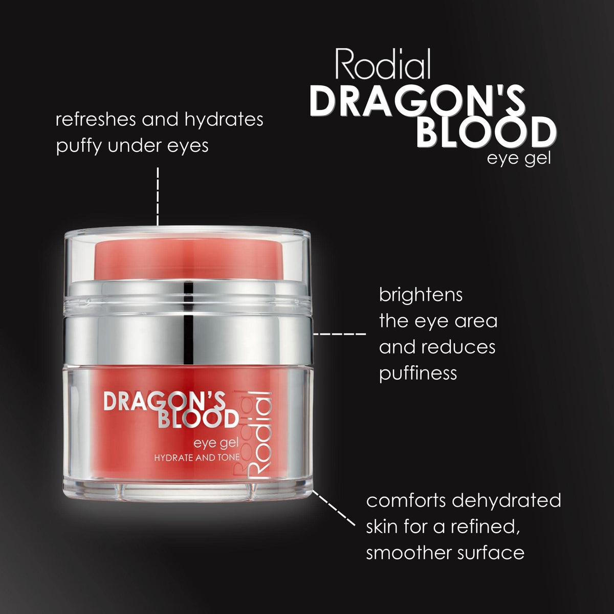 Rodial Dragon's Blood Eye Gel, 0.5 oz.