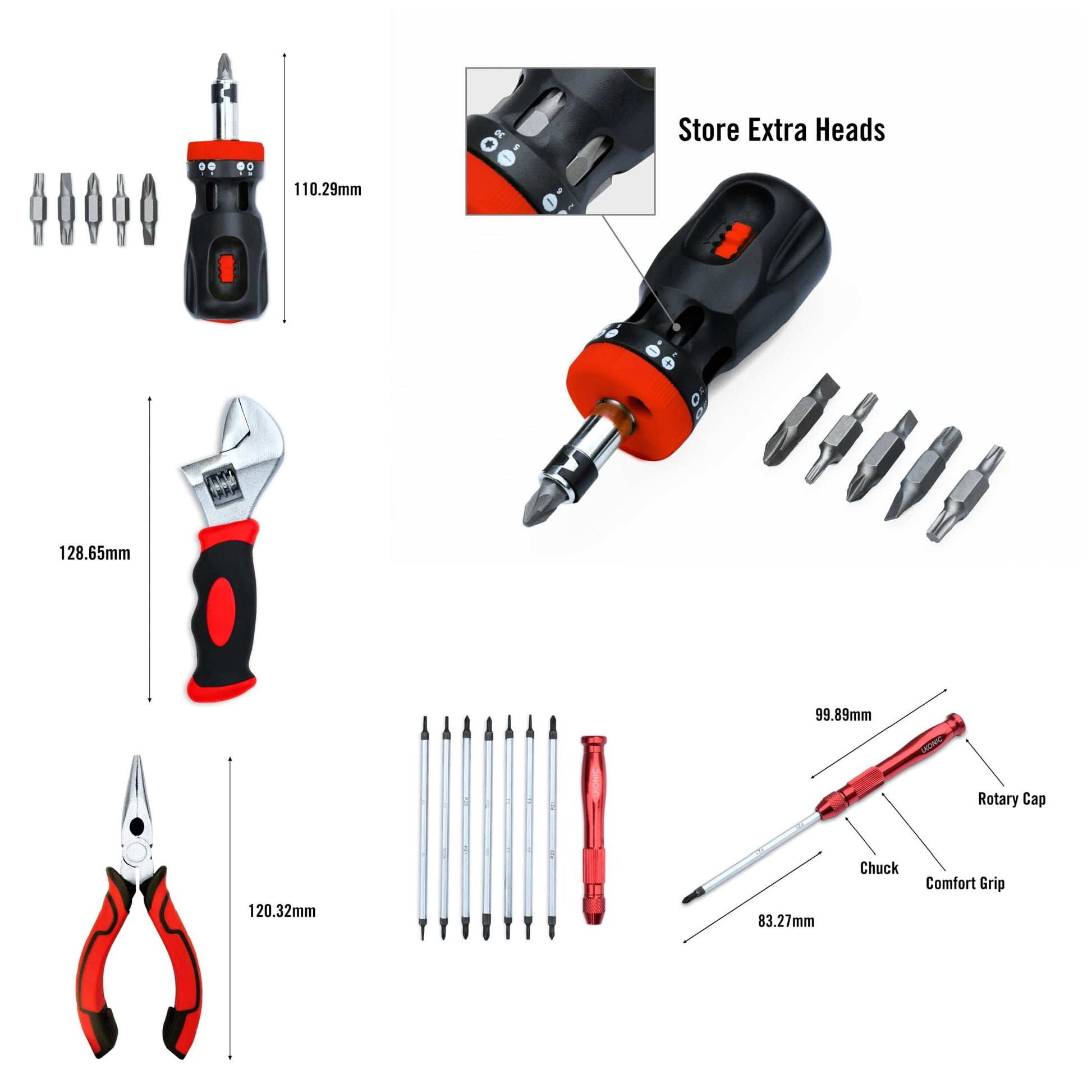 Juego de Herramientas Marvel Mjolnir 91 Piezas Todo en Uno