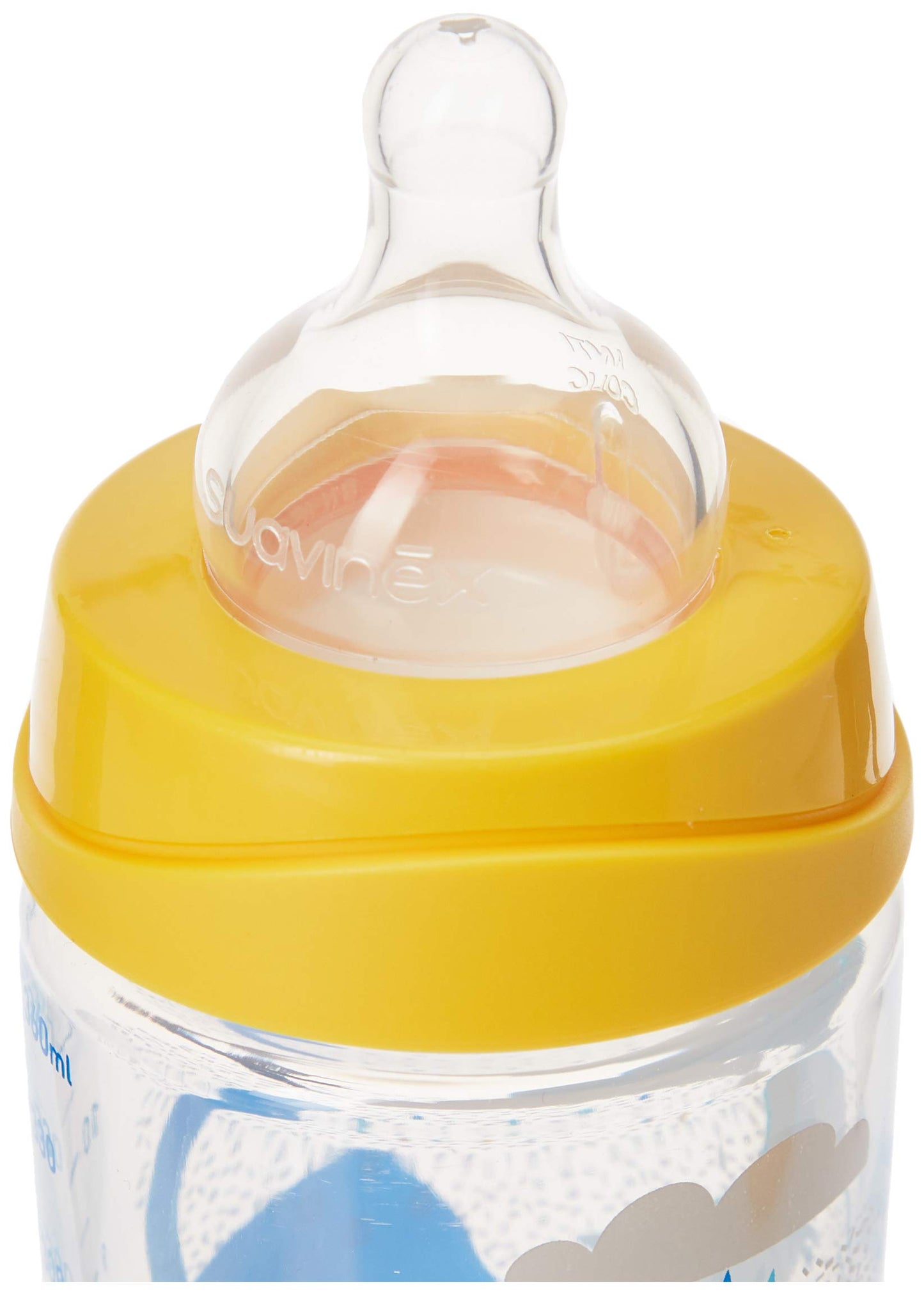 Biberón SUAVINEX Azul Flujo Papilla Arrows 360 Ml