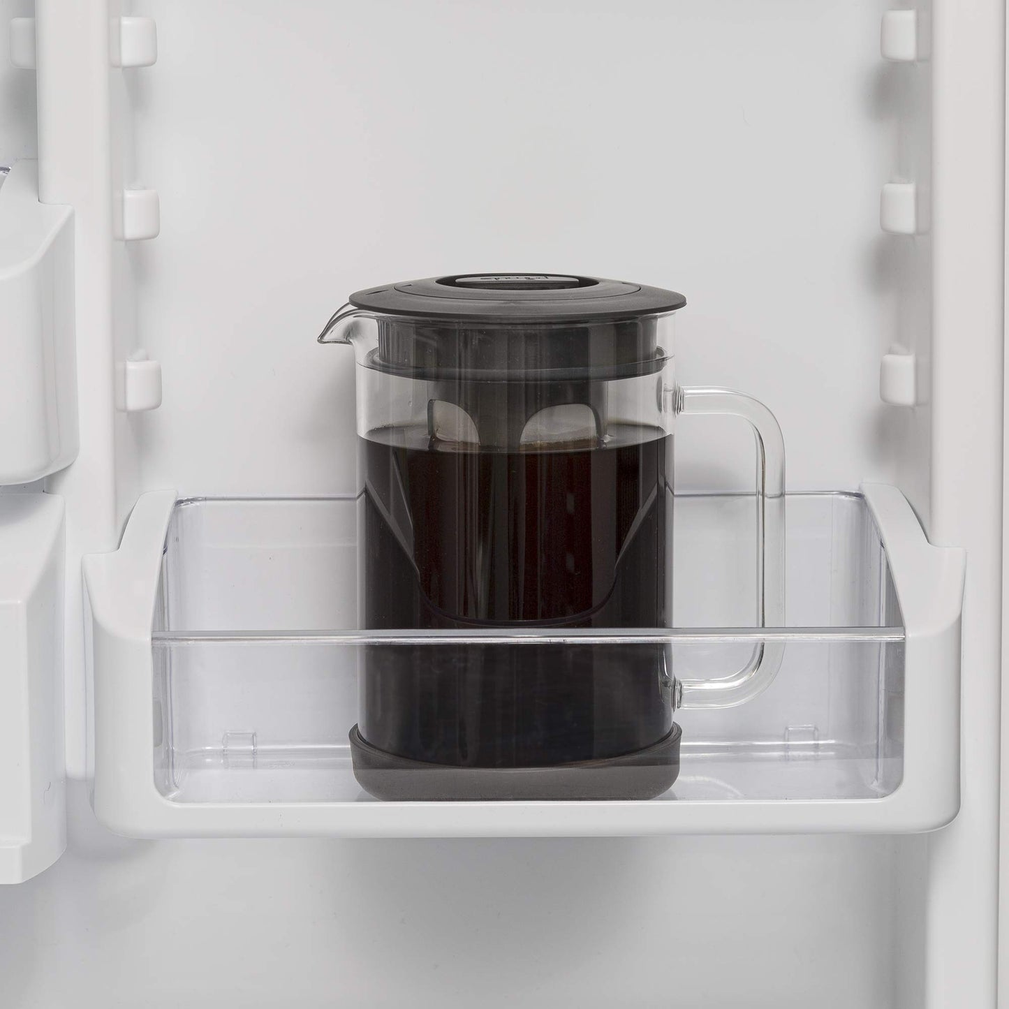 Cafetera de Vidrio Primula Pace Negro con Tapa Hermética para 6 Tazas