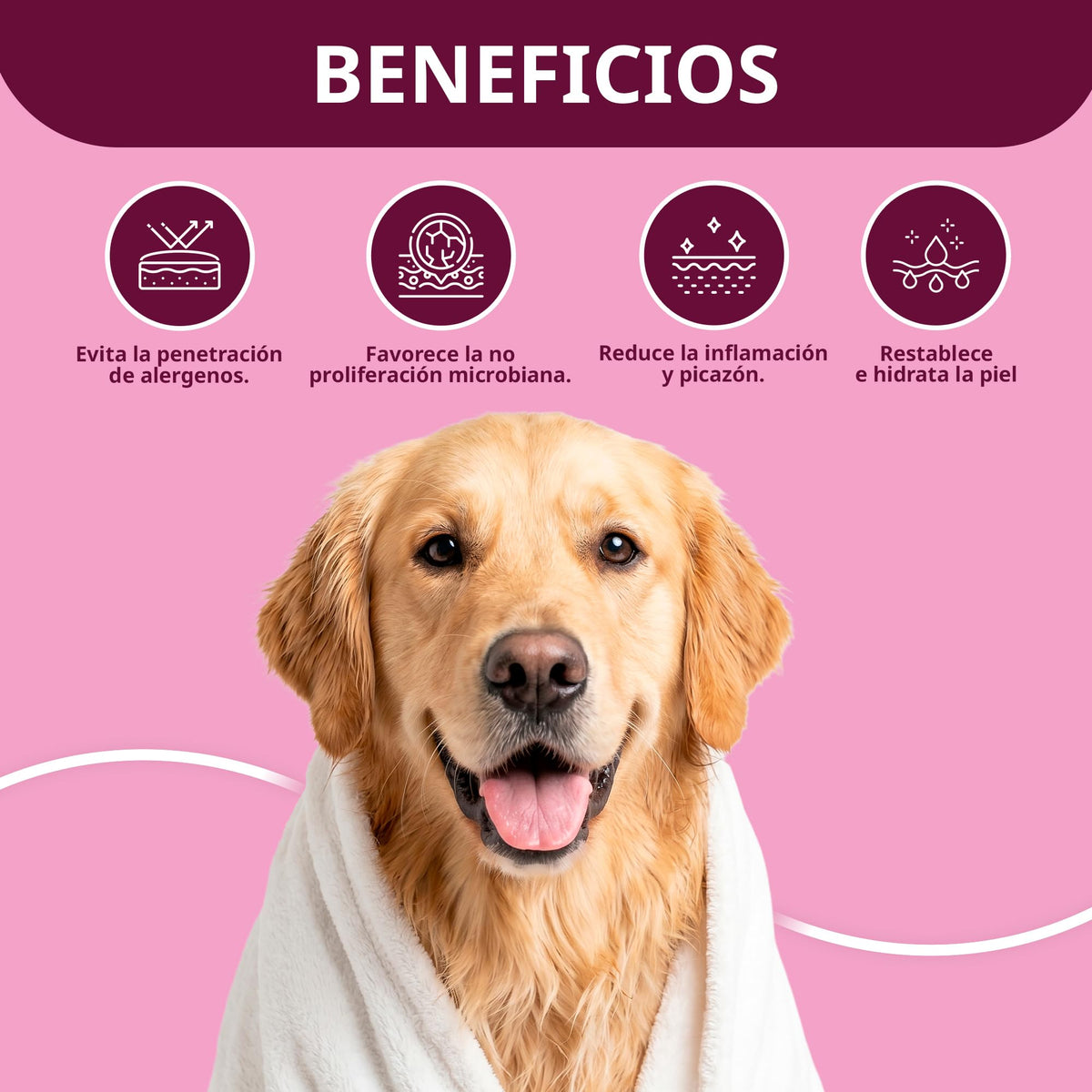 Virbac Shampoo Allermyl 250ml Perros y Gatos, Piel Sensible