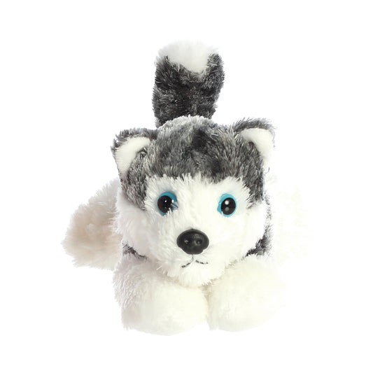 Peluches Husky Mini Flopsie Aurora 8 Pulgadas