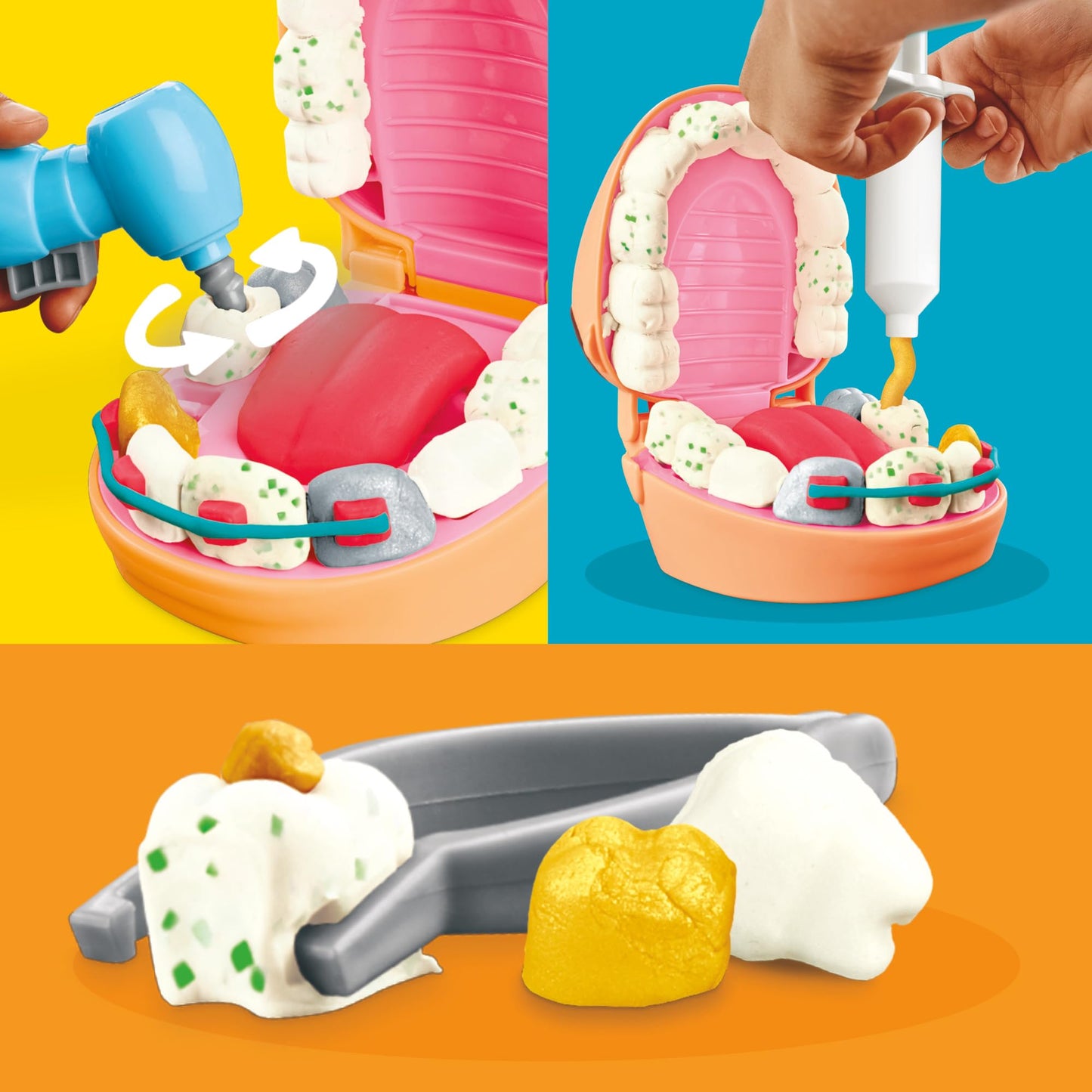 Kit de Manualidades Play Doh El Dentista Bromista para Niños y Niñas
