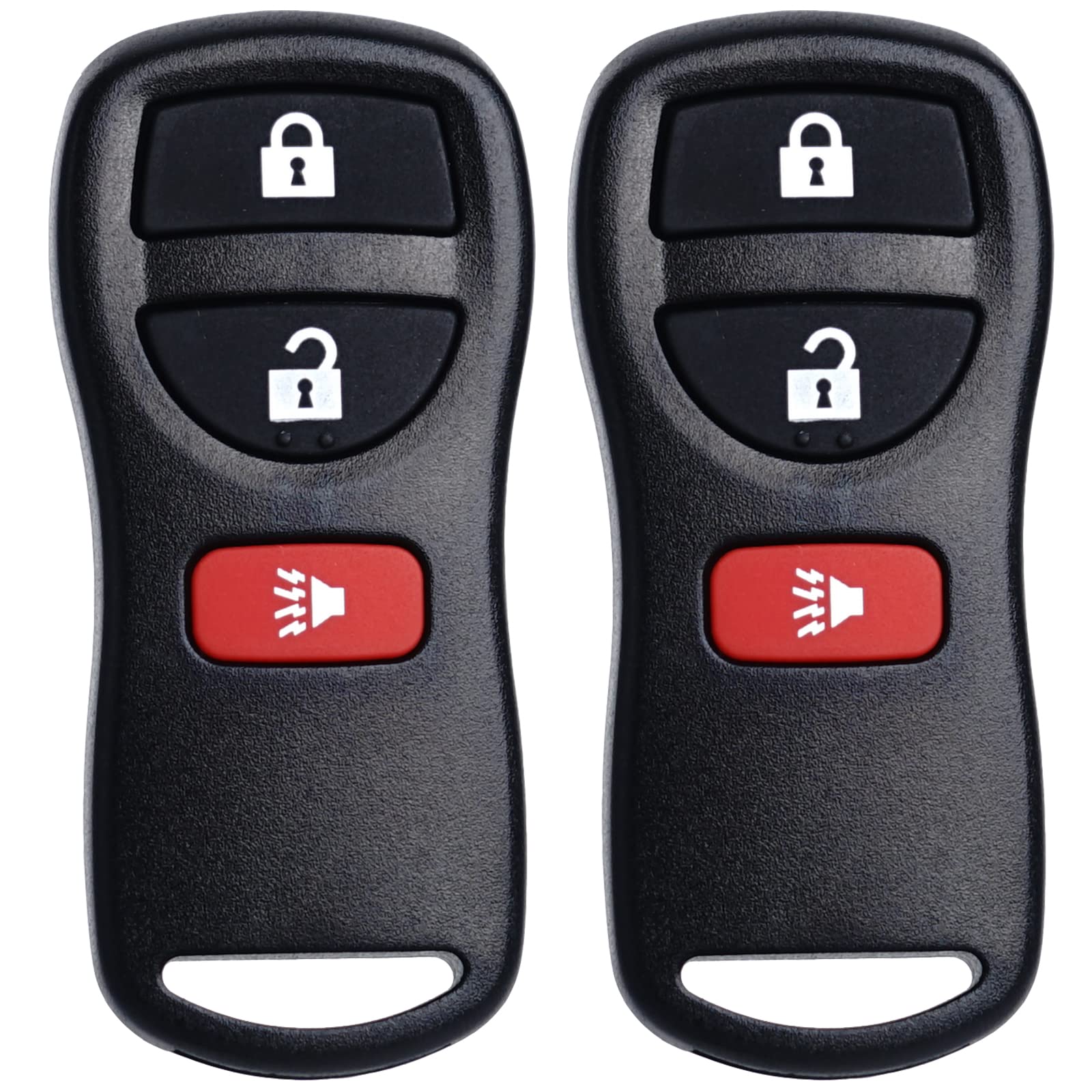 SUPALAND Control remoto de llave de reemplazo para entrada sin llave Compatible con Nissan Xterra Titan Armada Frontier 2002-2019 Quest Sentra Murano Pathfinder Versa Infiniti FX35 FX45 QX4 KBRASTU15