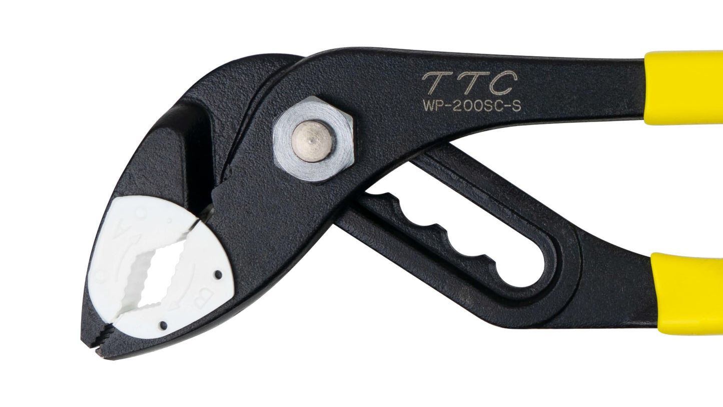 TSUNODA, WP-200SC-S -Pinza de extension con resina suave y resorte integrado, 200mm, hecho en Japón