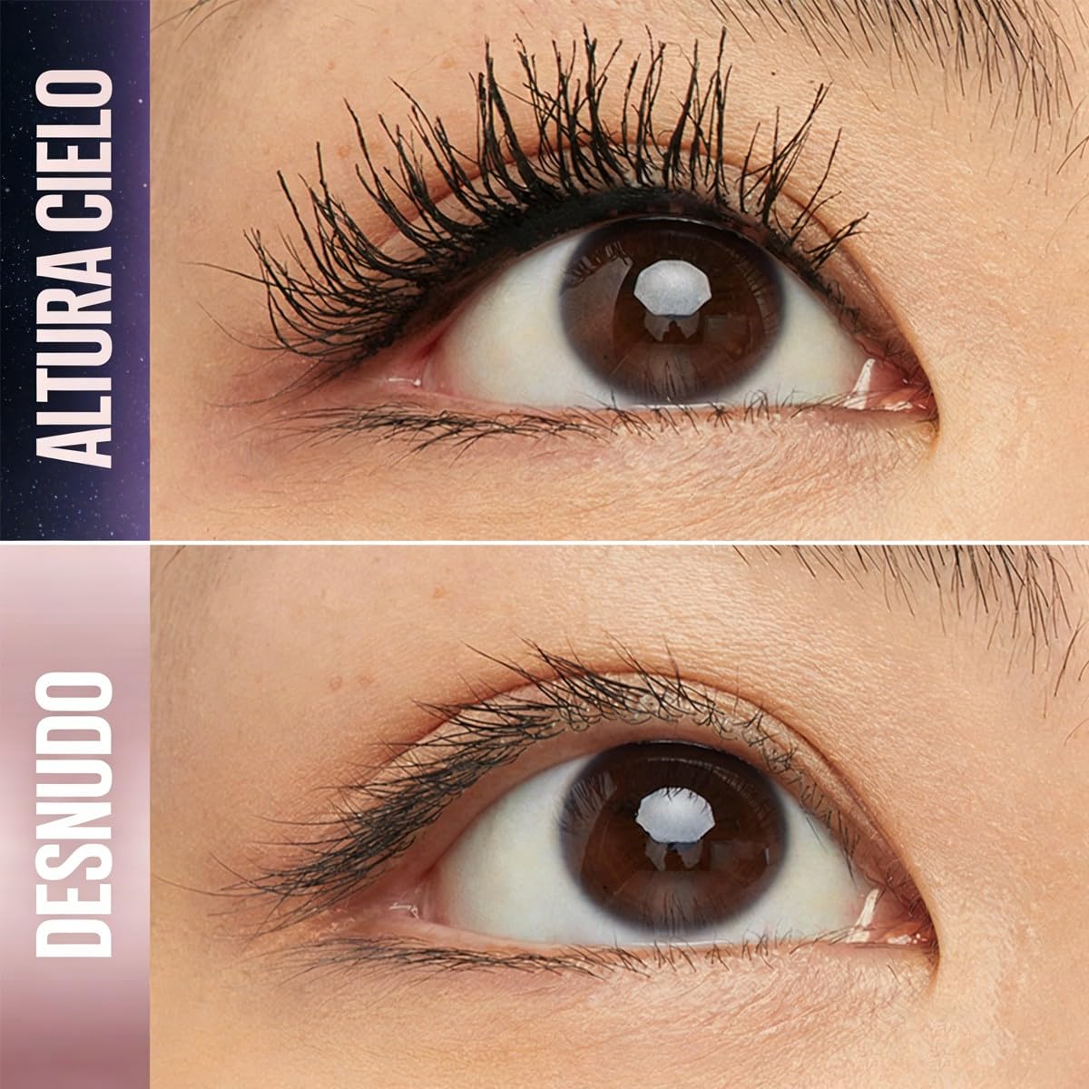 3PCS Máscara de Pestañas, A Prueba de Agua, 24H Larga Duración, Volumen y Alargamiento 3D, Libre de Grumos,con 300 Cerdas para Principiantes, Apt para Ojos Sensibles y Lentes de Contacto, Color Negro