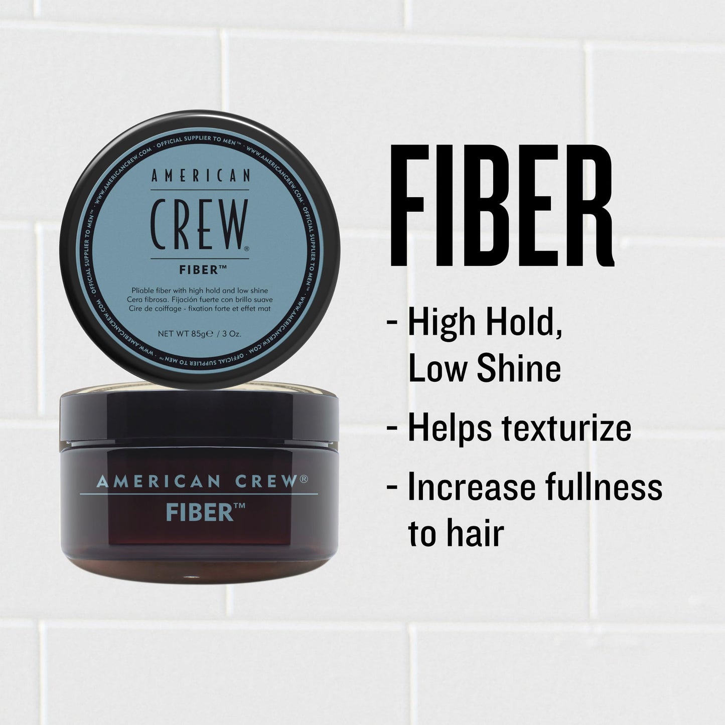 Pomada Moldeadora American Crew Fijación Fuerte para Hombre