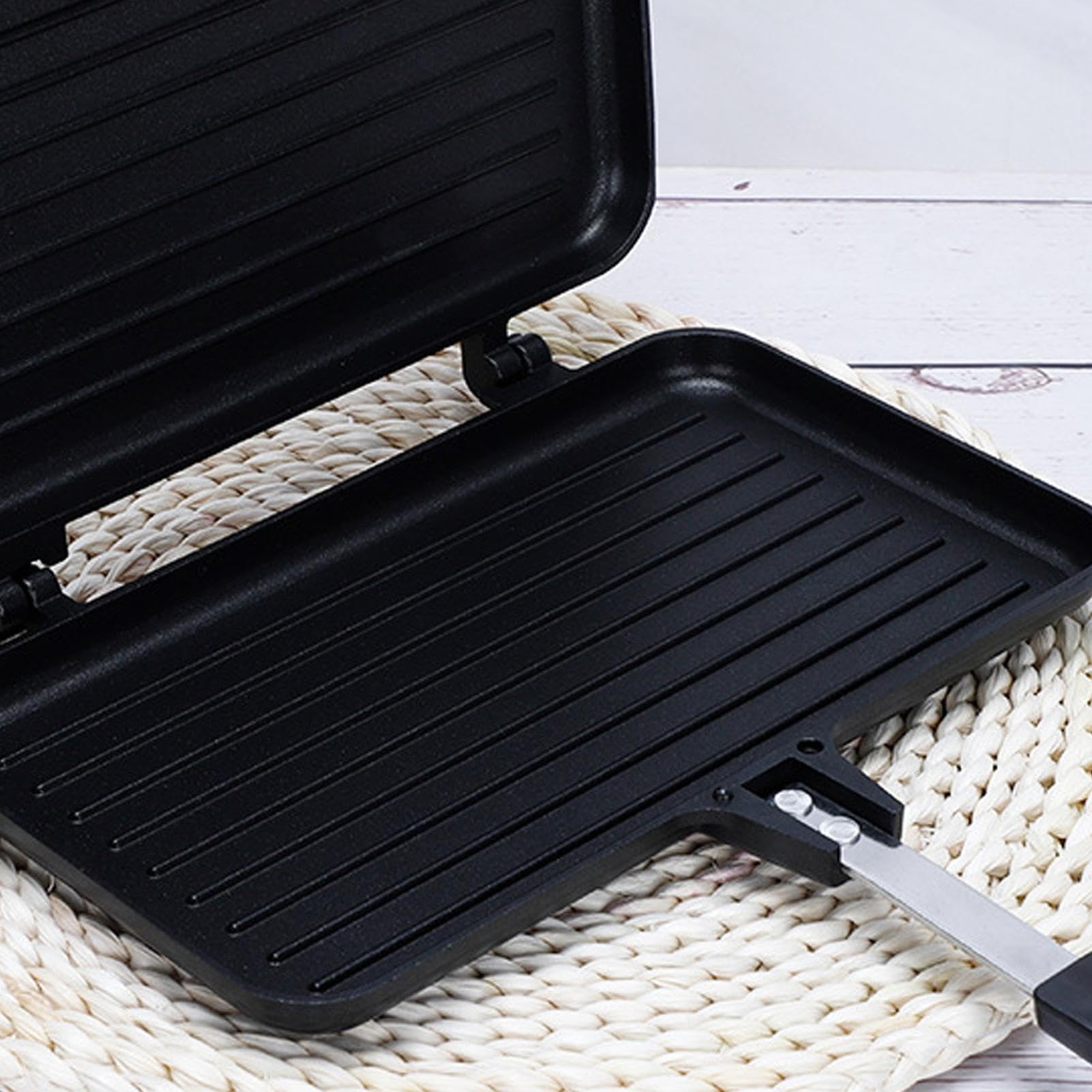 Sandwichera Grill Panini flipp Sandwich Maker para Desayuno