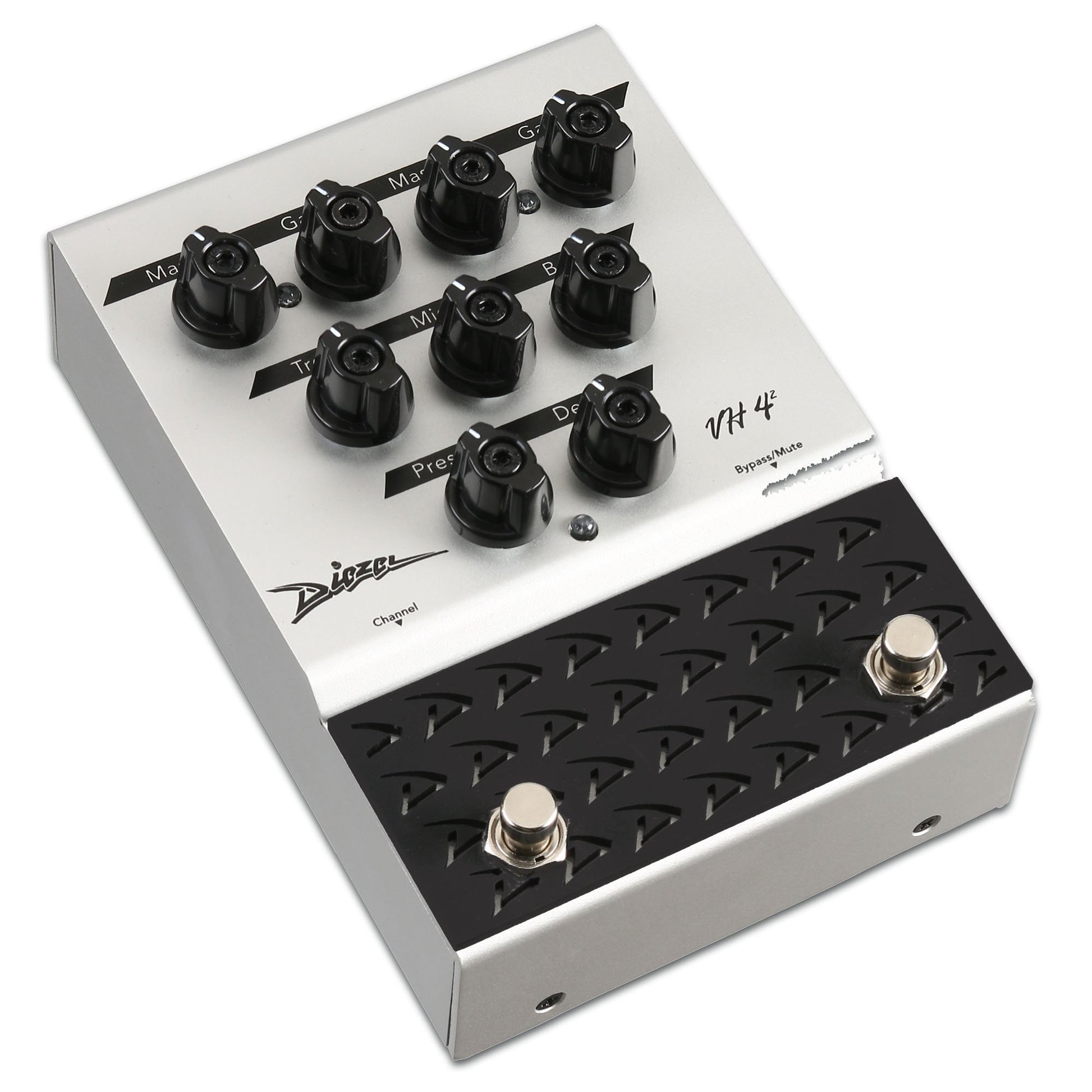 Diezel VH4-2 - Pedal de efectos de guitarra de distorsión y preamplificador de 2 canales
