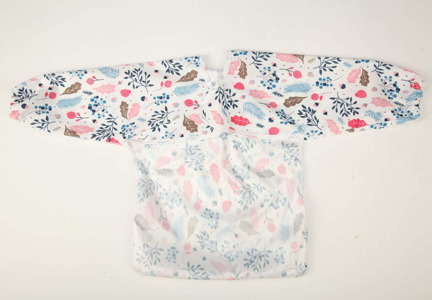 Sigzagor - playera con mangas para bebé con bolsillo de 1 a 3 años (follaje rosa)