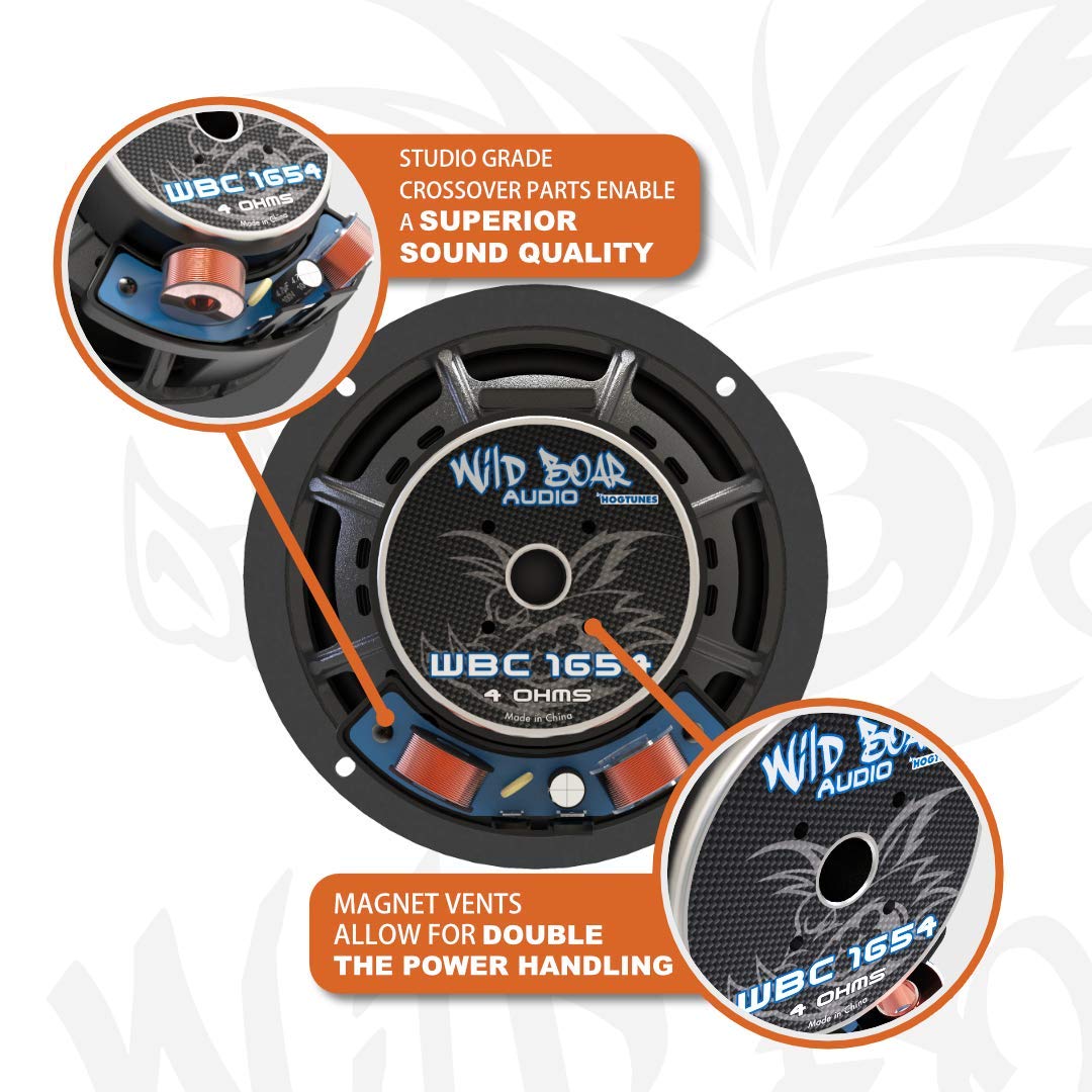 Wild Boar Audio 200 Watt Audio Speakers