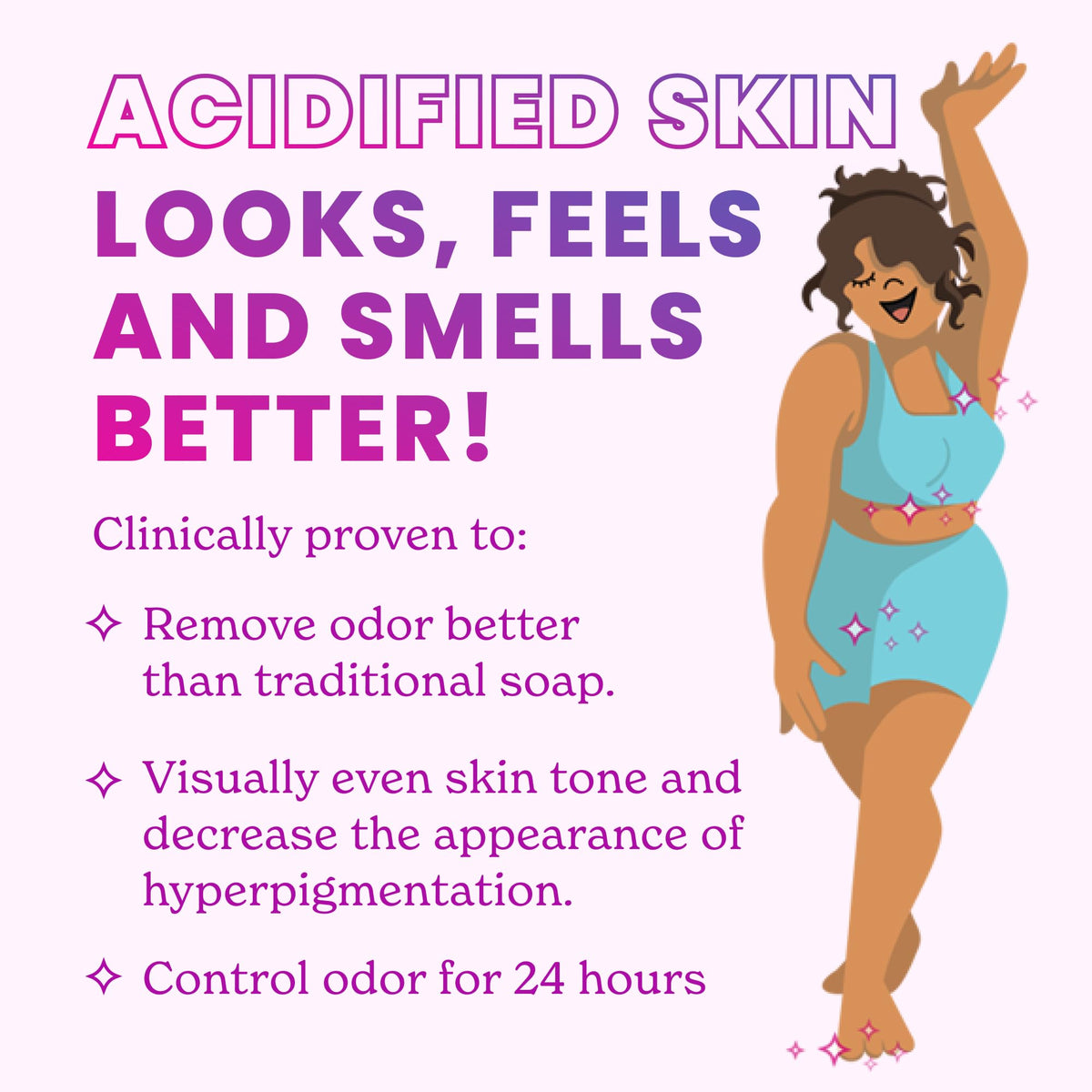 Lume Acidified Body Wash - 24 Hour Odor Control - Removes Odor Better than Soap - Moisturizing Formula - SLS Free, Paraben Free - Safe For Sensitive Skin - 8.5 ounce (Toasted Coconut)