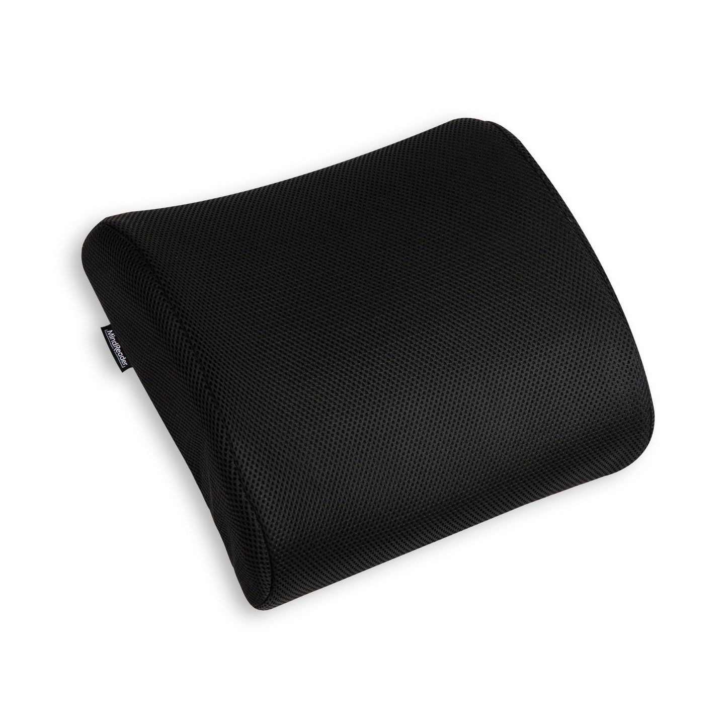 Cojín Ergonómico Mind Reader Negro con Espuma Viscoelástica para Silla de Oficina
