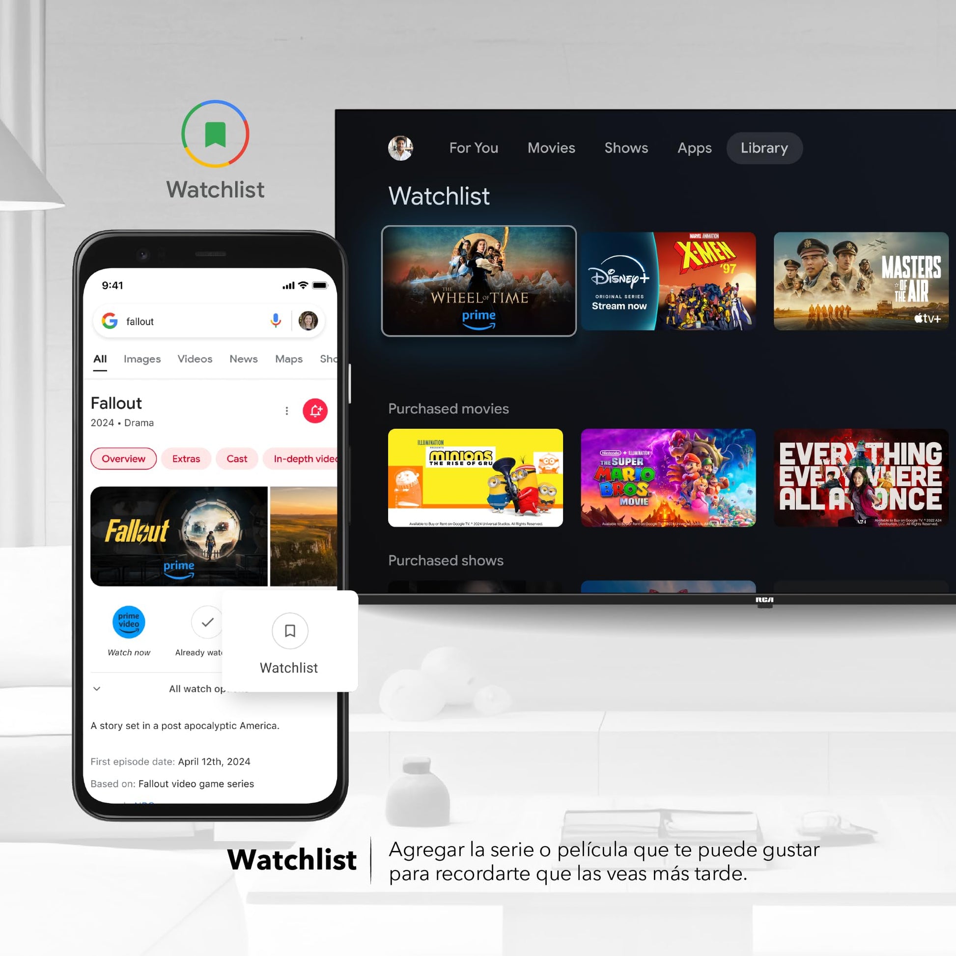 RCA Pantalla de 65" MultiTuner HD TV GoogleTV Operating System 2025 - Modelo R65M-U4G