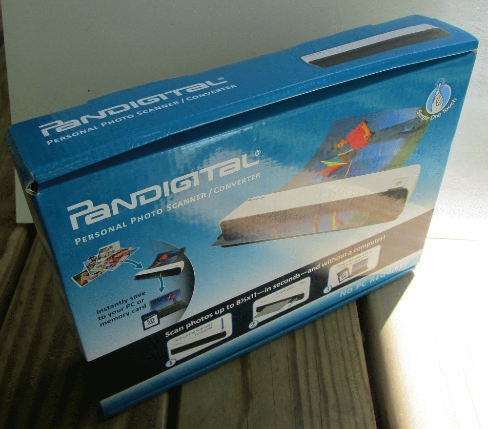 Escáner Digital de Fotos Pandigital Blanco Personalizado