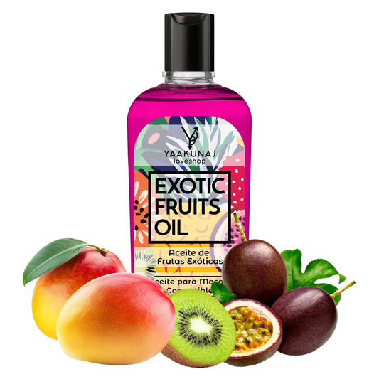 Aceite Para Masaje Yaakunaj Love Shop Fruta Exotica Comestible 60 ml