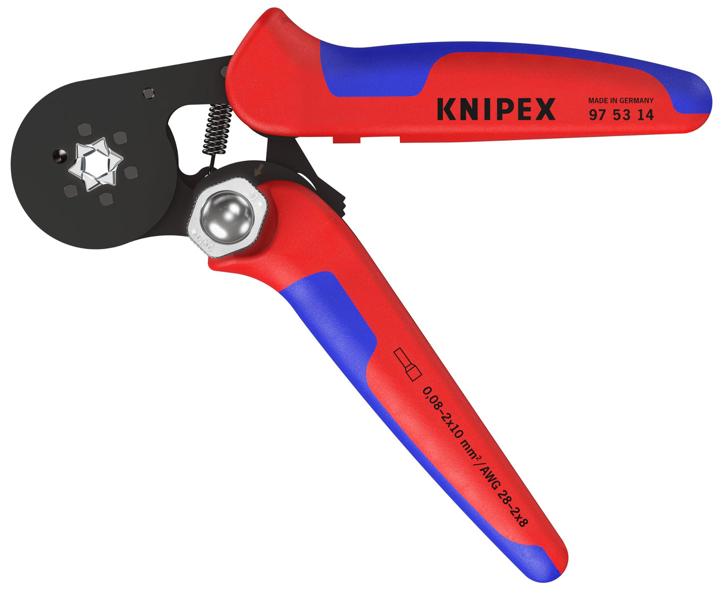 KNIPEX - 97 53 14 Herramientas - Alicates de crimpado, autoajustables (975314)