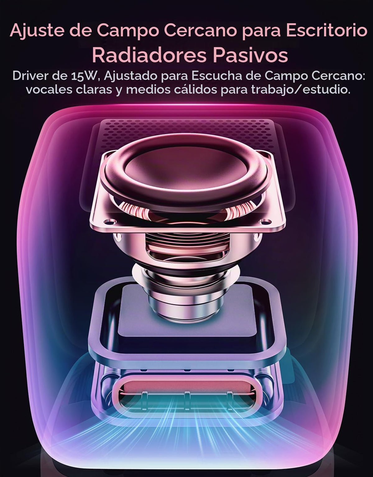 Altavoz Bluetooth Pixel Art Divoom Ditoo Rosa con Pantalla LED RGB y Teclado Mecánico