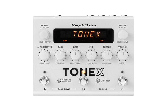 IK Multimedia TONEX Pedal Edición Limitada AI Machine Learning Pedal multi efectos: modelo de tono cualquier amplificador de guitarra eléctrica, pedal de guitarra, pedal de distorsión, pedal de