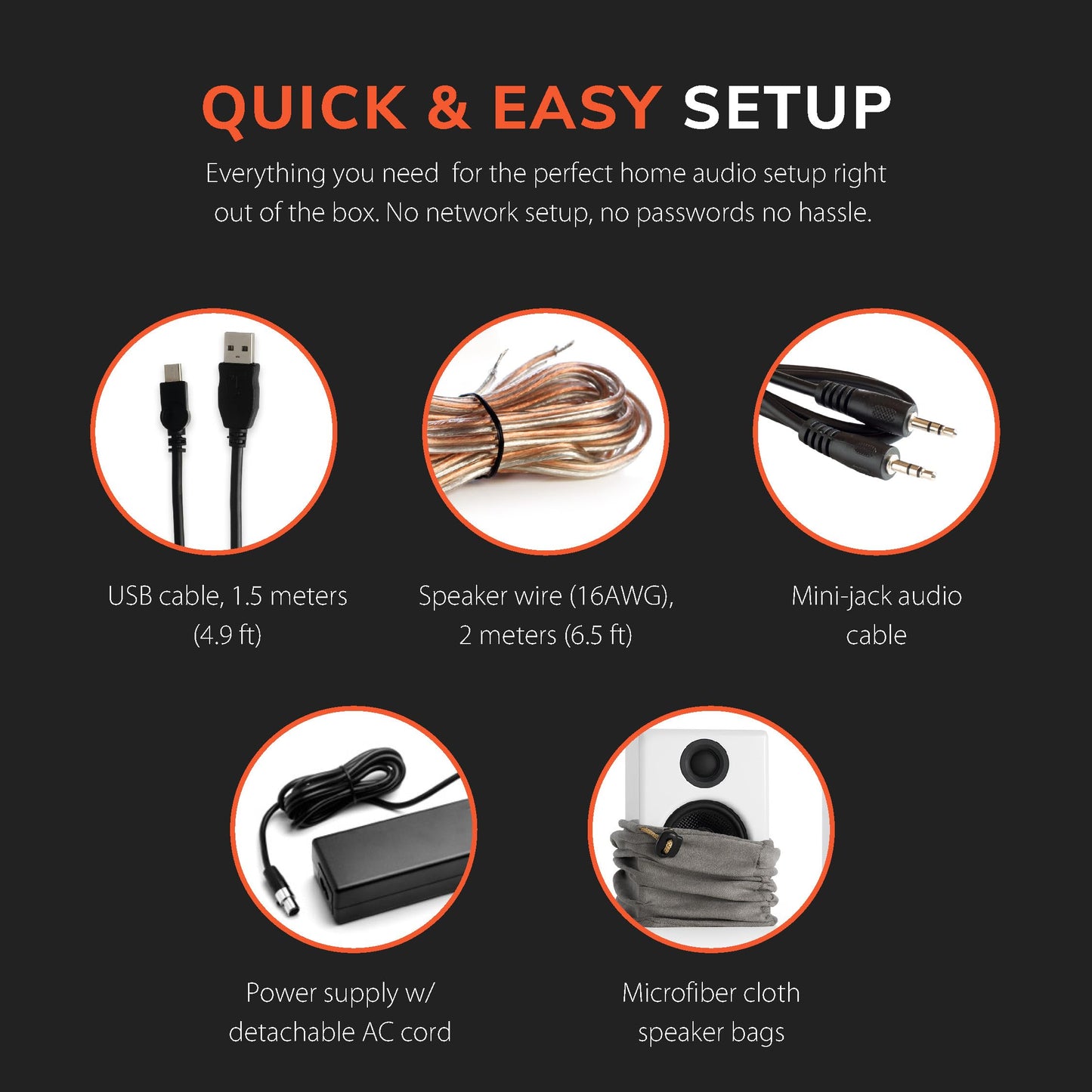 Audioengine Altavoces de Escritorio inalámbricos Bluetooth A2 Plus: Altavoces de computadora de 60 W para música y Juegos