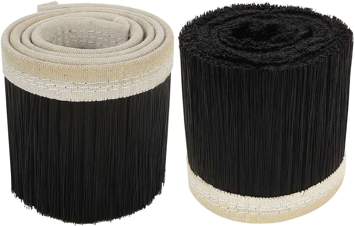 Pack de 2 Cepillos Aspiradores CNC Negro para Máquina de Grabado 100mm, Ideal para Router CNC y Cubierta de Polvo