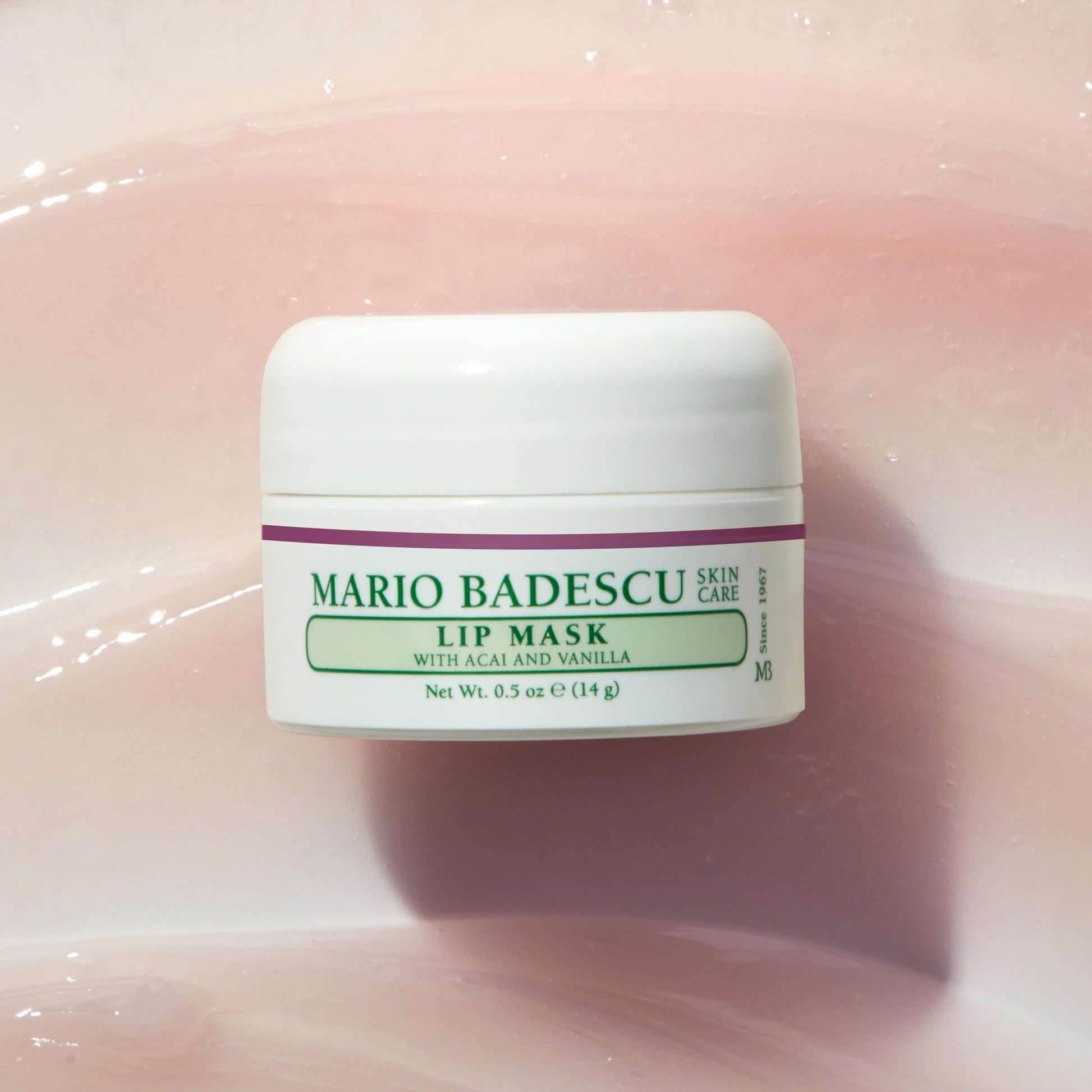 Mascarilla para Labios Mario Badescu acaí y vainilla para Todo Tipo de Piel