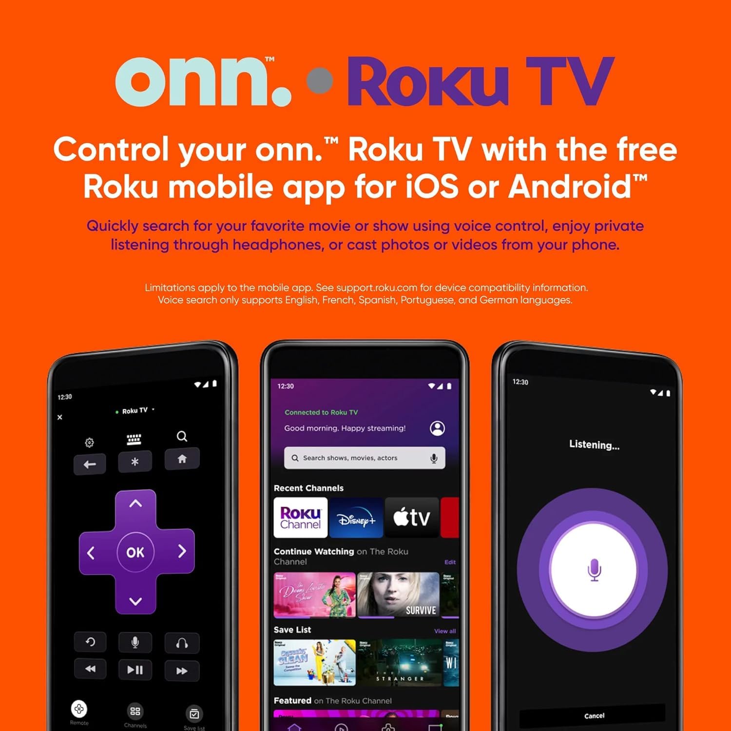 ONN Televisión de 50 Pulgadas Serie 4 LED 4K 2160P UHD Smart TV HDR HDMI USB Compatible con Alexa y Google Assistant 100012585 (Reacondicionado)