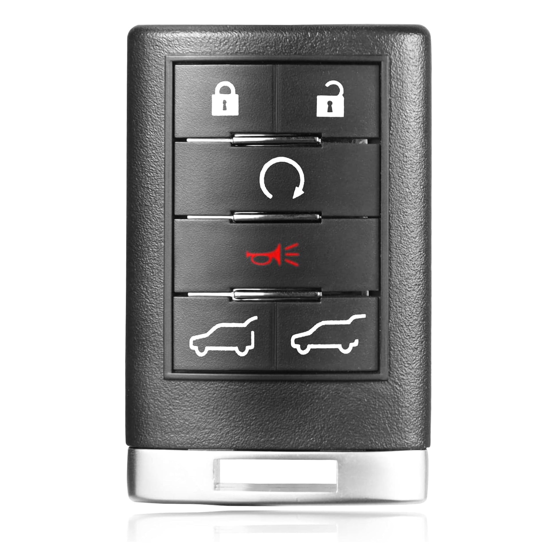VOFONO - Llavero de repuesto con 6 botones sin llave, compatible con Cadillac Escalade ESV EXT 2007-2014 FCC ID: OUC6000066 850K-6000066