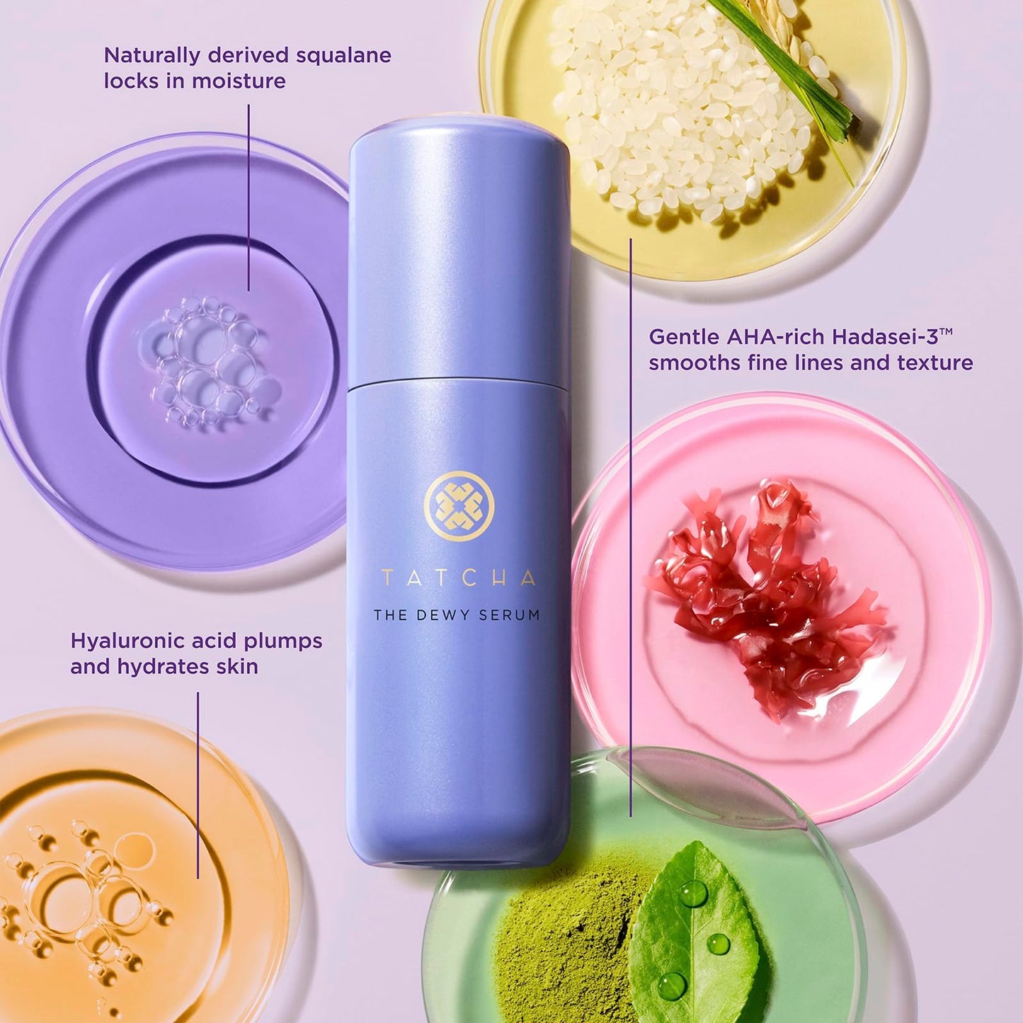 Tatcha The Dewy Serum | Hydrating Serum for Smoother, Plumper & Dewy Skin | 30 ml / 1 oz#